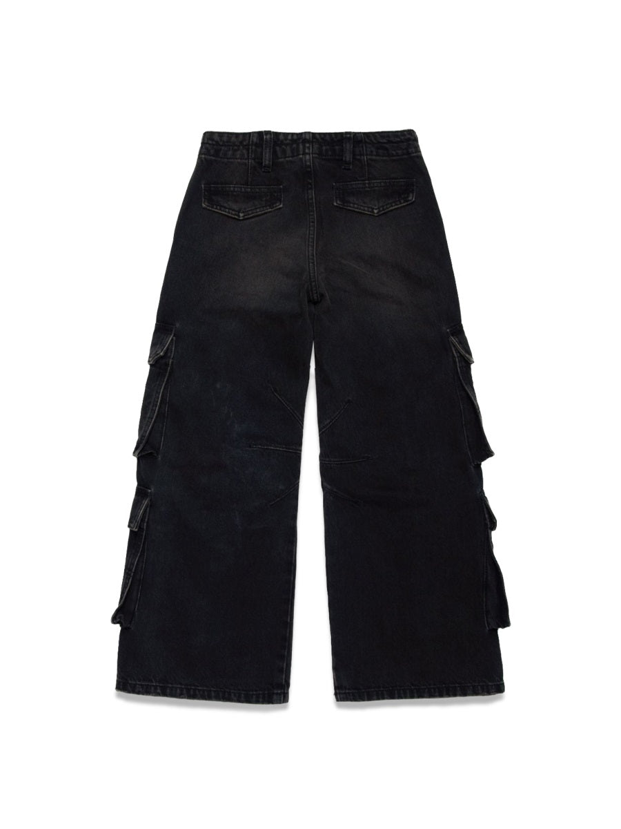 Diesel D-Sire Cargo-J Cargo Trousers — Black, view 4