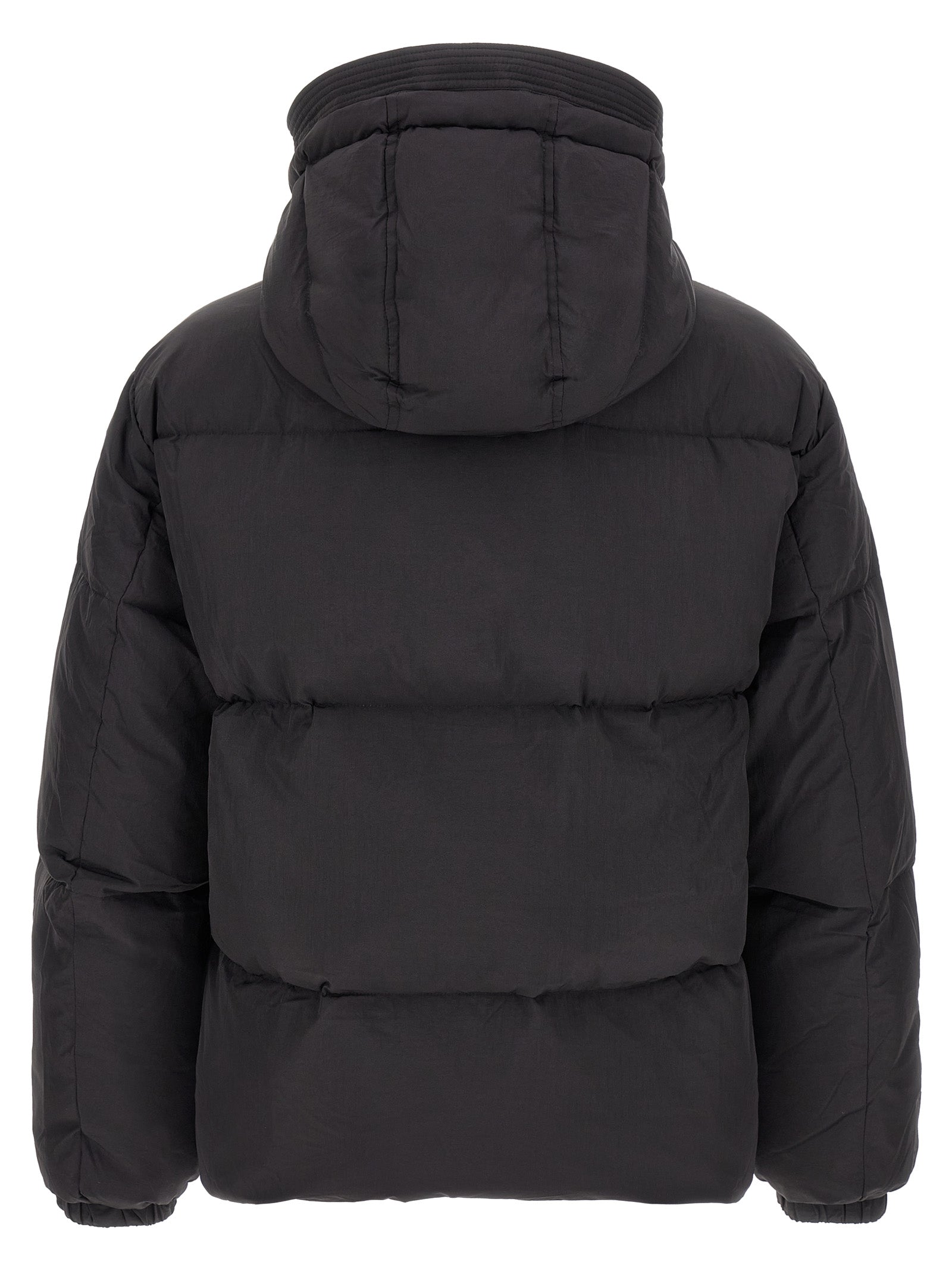 Diesel Down Jacket — Black, view 3