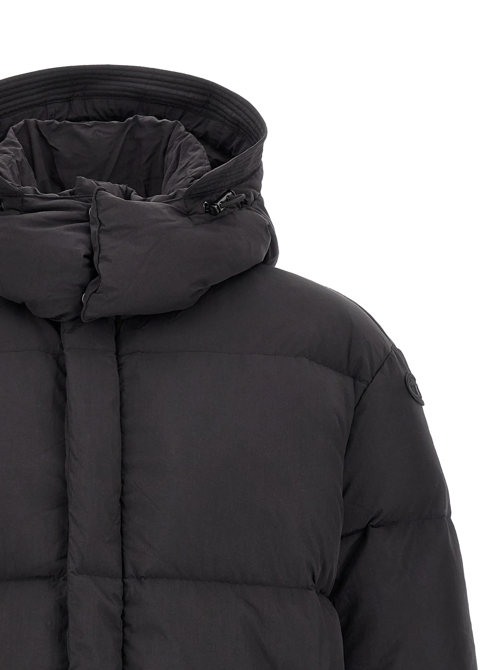 Diesel Down Jacket — Black, view 4
