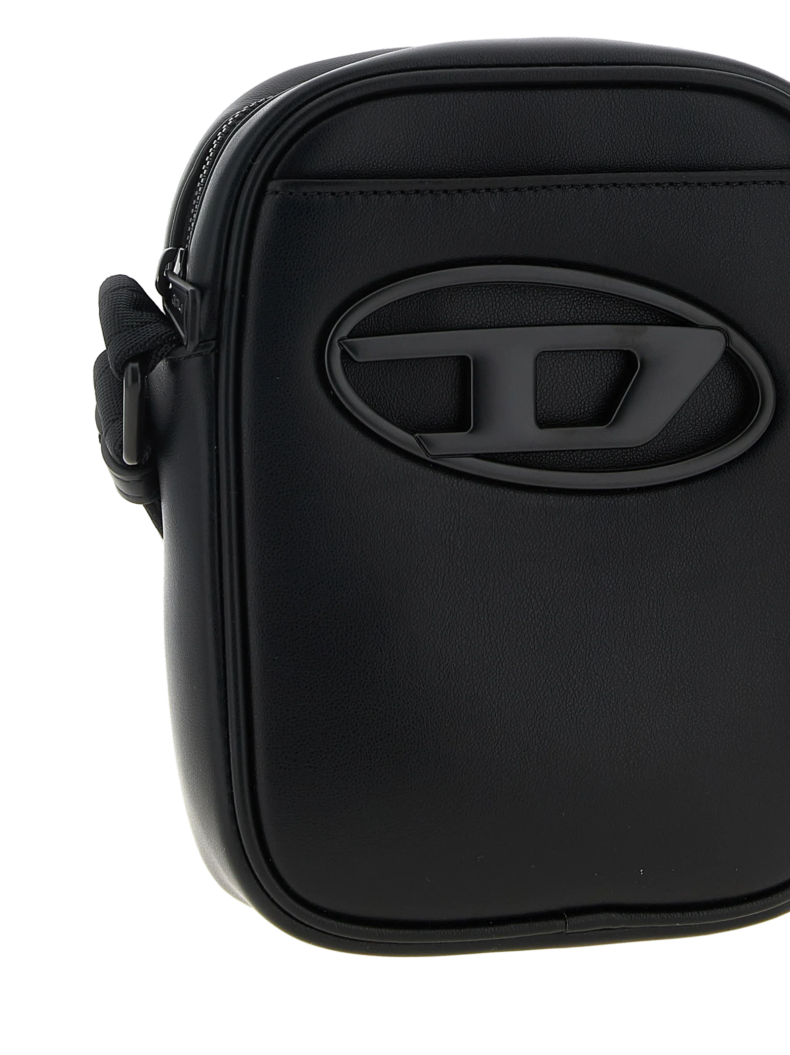Diesel Holi-D Synthetic Crossbody Bag — Black, view 3