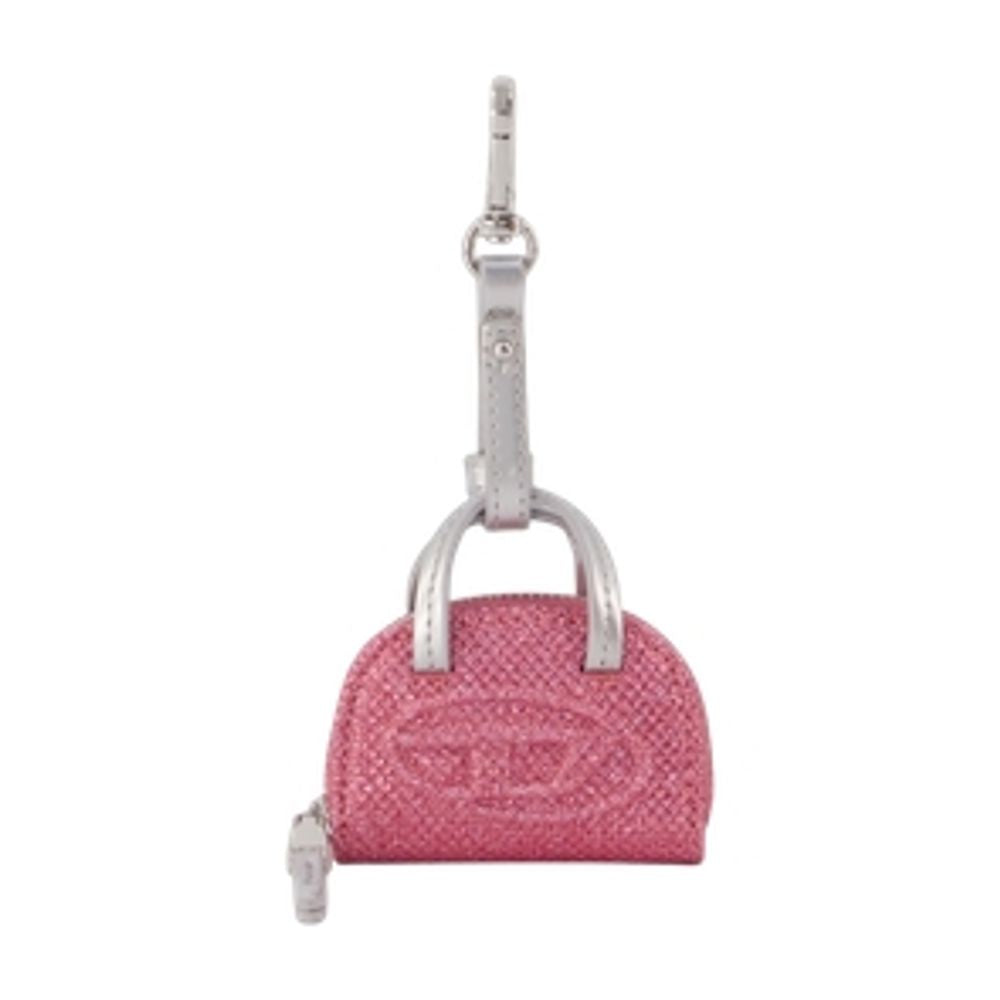 Diesel Quilted Faux Leather Mini Bag — Pink by Diesel