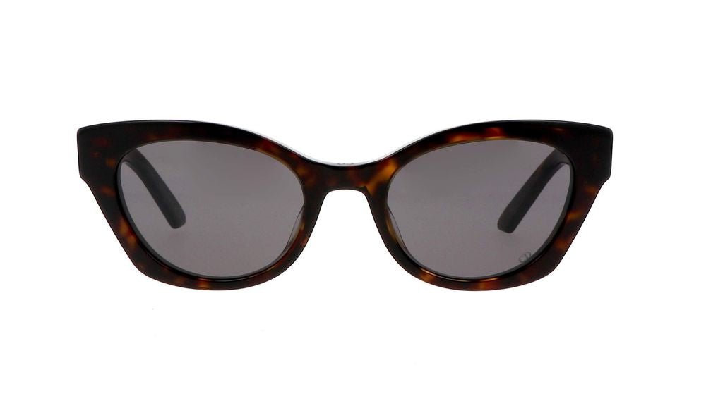 Dior DIOR Tortoise Acetate Sunglasses — Brown, view 2