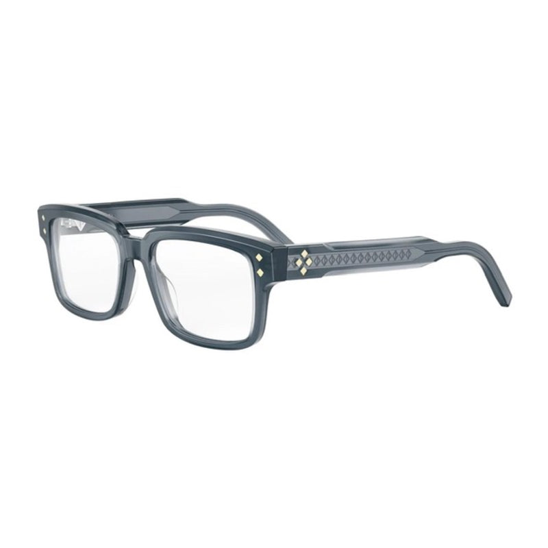 Dior Square Full-Rim Acetate Eyeglasses — Blue by Dior