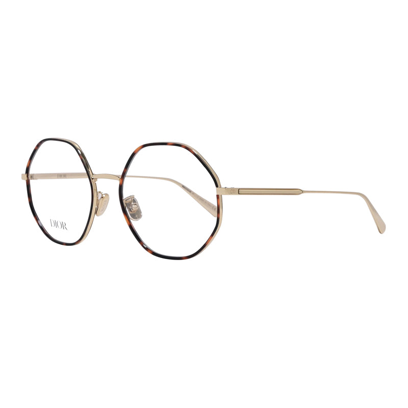 Dior Round Full Rim Eyeglasses — Brown by Dior