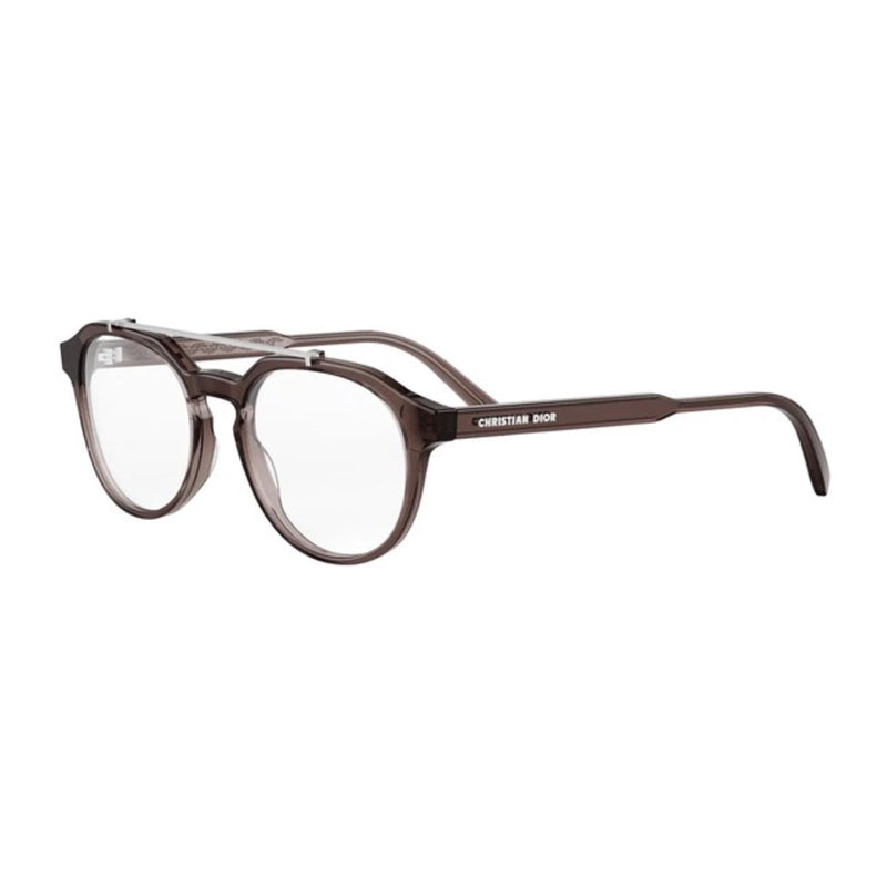 Dior Square Full Rim Eyeglasses — Brown by Dior