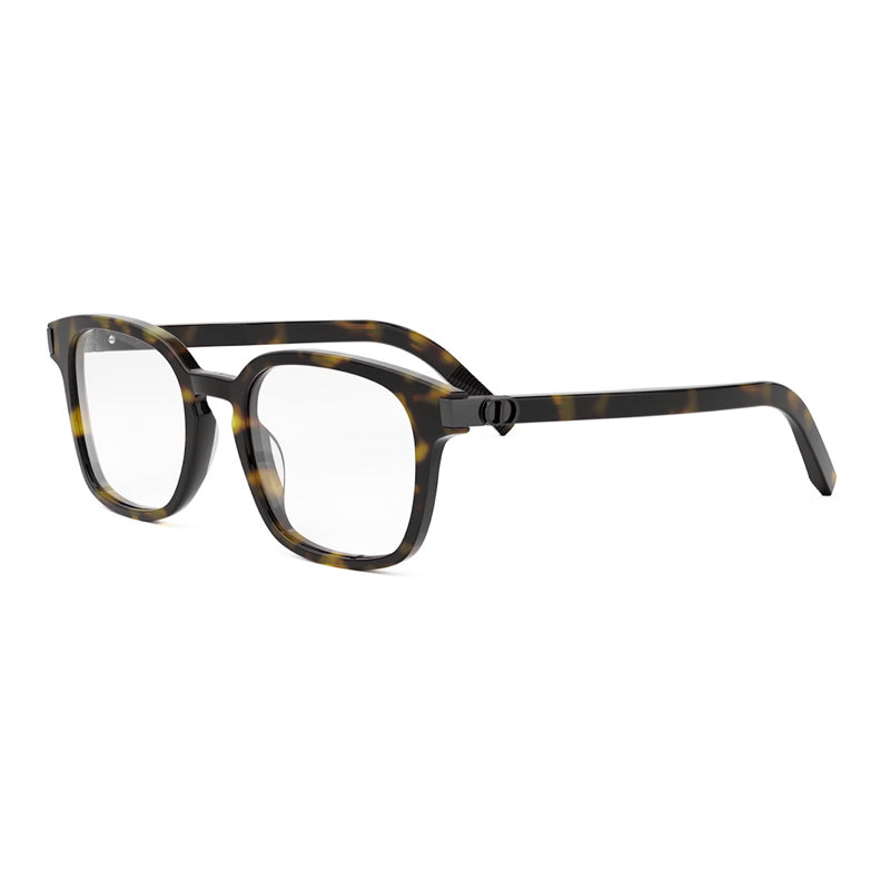 Dior Tortoiseshell Square Full-Rim Eyeglasses — Brown by Dior