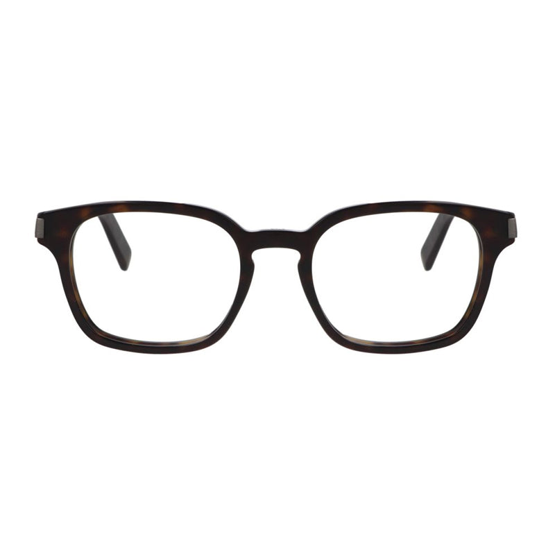 Dior Tortoiseshell Square Full-Rim Eyeglasses — Brown, view 2