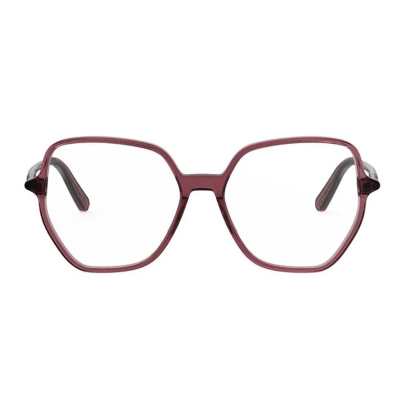 Dior Square Full Rim Eyeglasses — Pink, view 2
