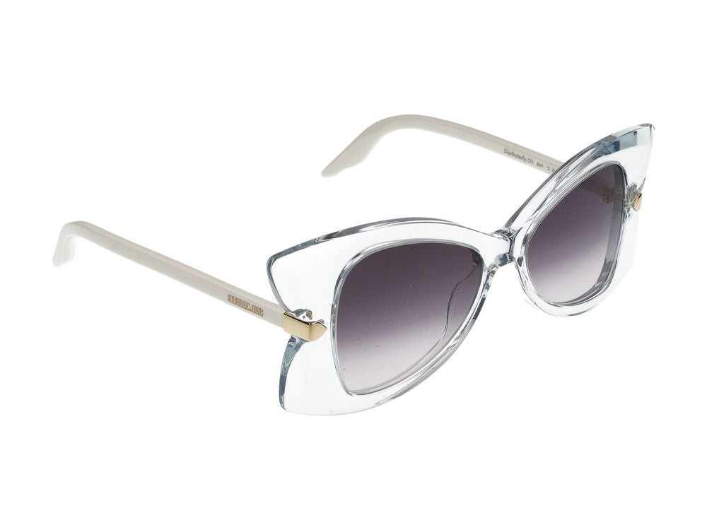Dior Woman DIORBUTTERFLY Sunglasses — Clear, view 3