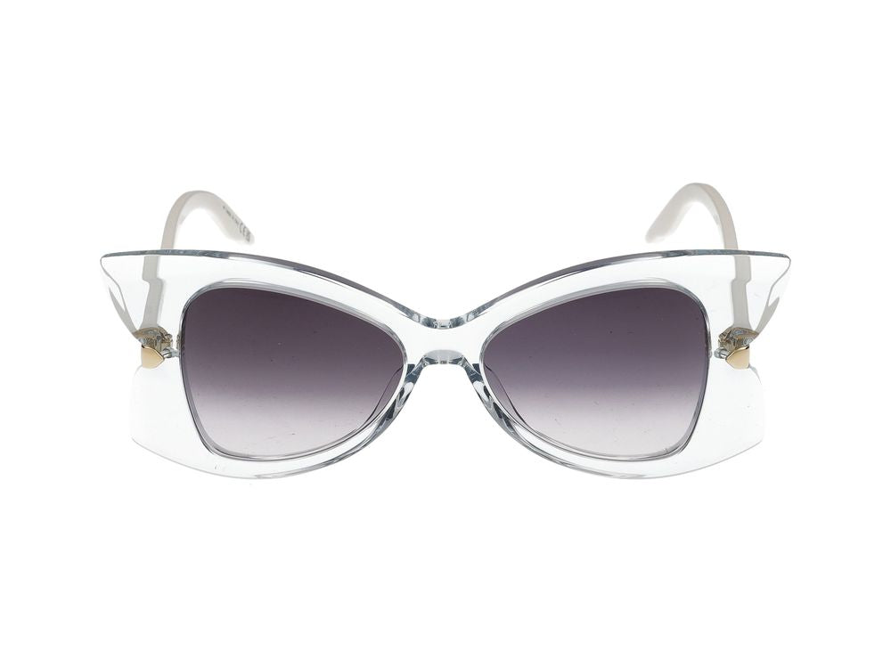 Dior Woman DIORBUTTERFLY Sunglasses — Clear, view 4