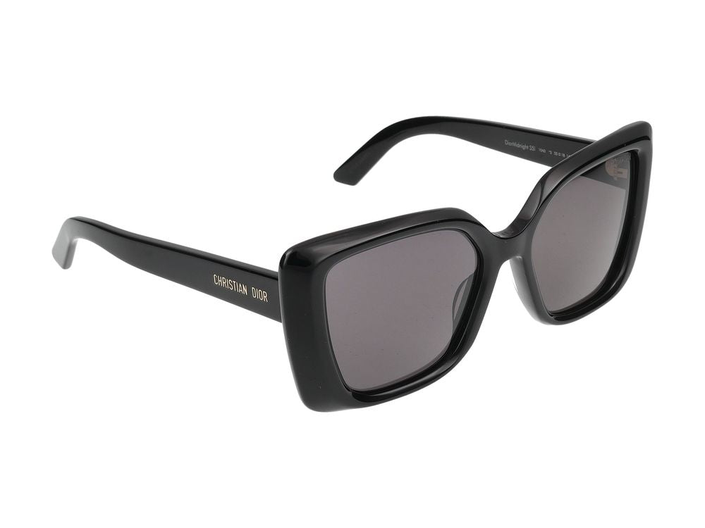 Dior Woman DIORMIDNIGHT Sunglasses — Black, view 3