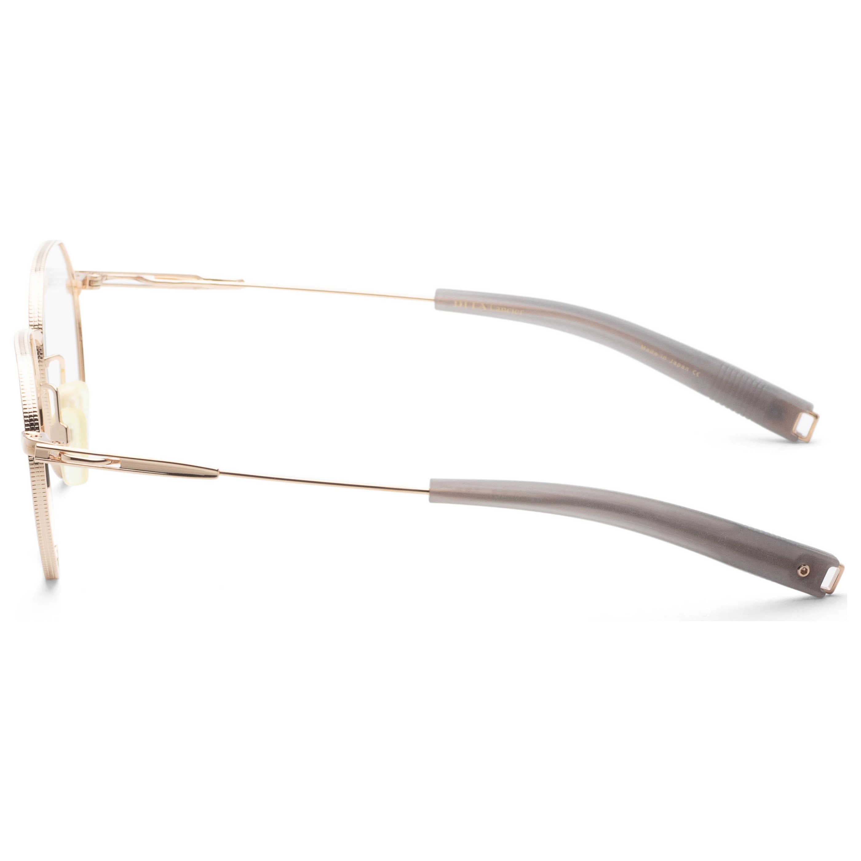 Dita DLX108A02 White Gold Sunglasses — Gold, view 2