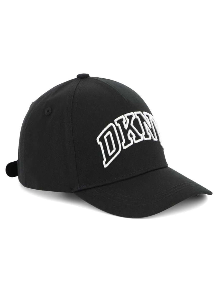DKNY D62100K_09B Cotton Baseball Cap — Black by DKNY