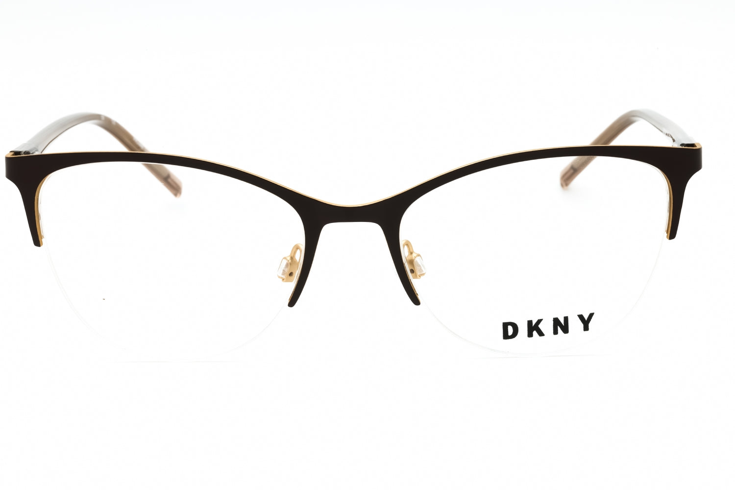 DKNY DK3006 Eyeglasses — Brown, view 2
