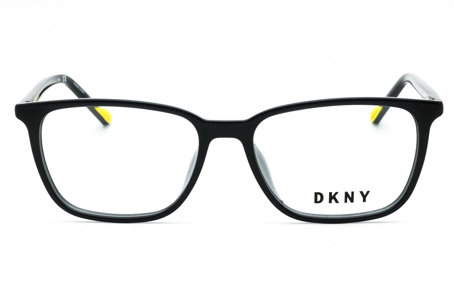 DKNY DK5045 Rectangular Propionate Eyeglasses — Black, view 2