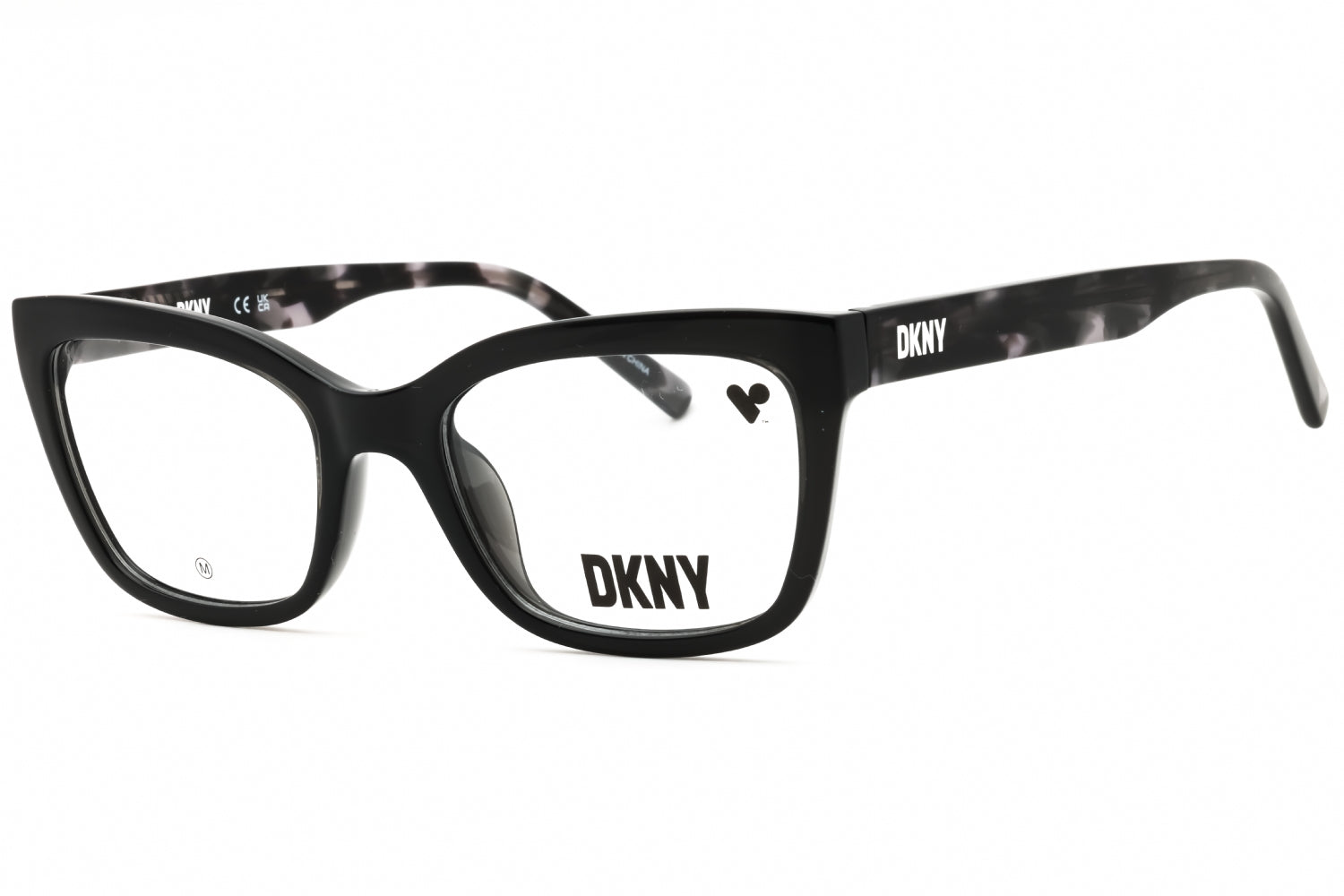 DKNY DK5068 Cat-Eye Propionate Eyeglasses — Black by DKNY