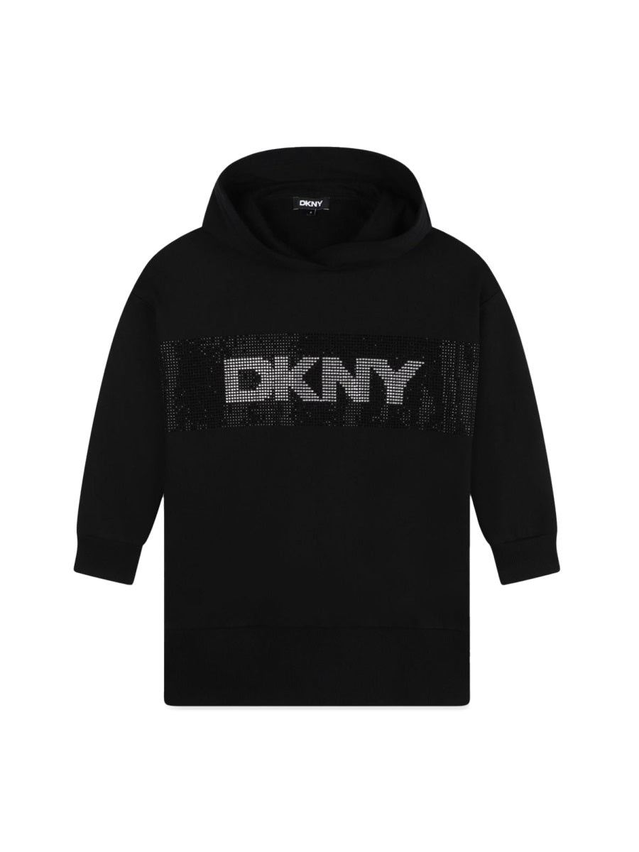 DKNY Cotton Dress — Black by DKNY