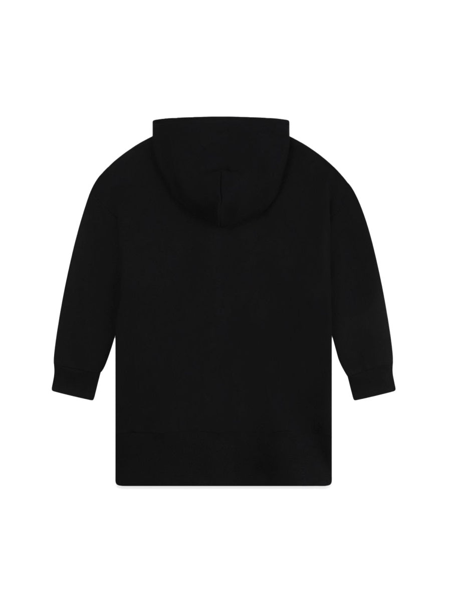 DKNY Cotton Dress — Black, view 2