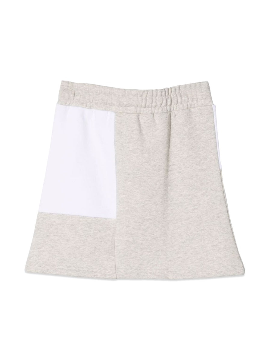 DKNY Cotton Blend Skirt — Beige, view 2