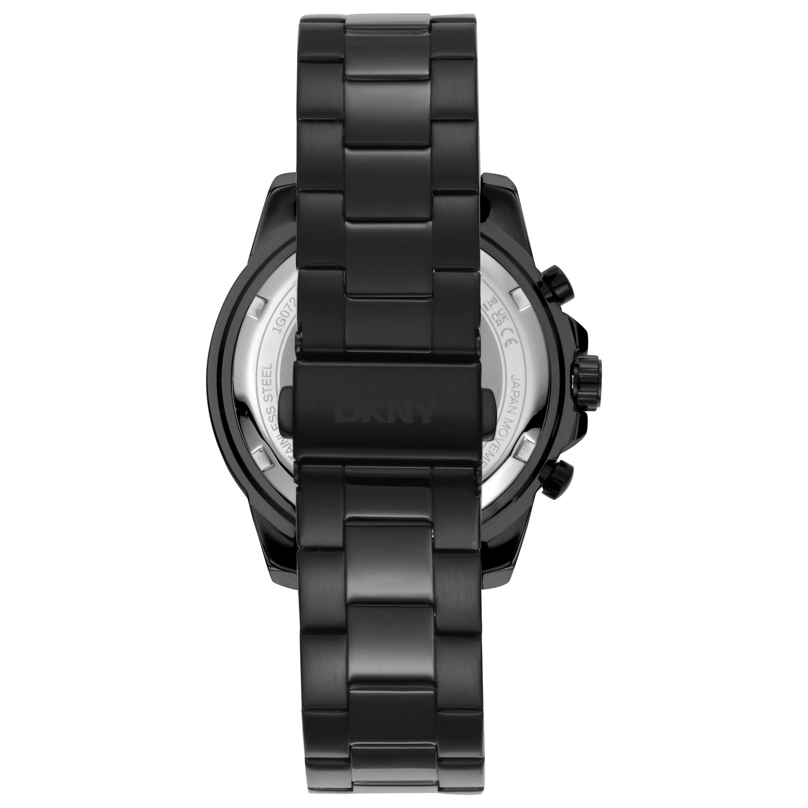 DKNY Chronograph Black Dial Watch — Black, view 2
