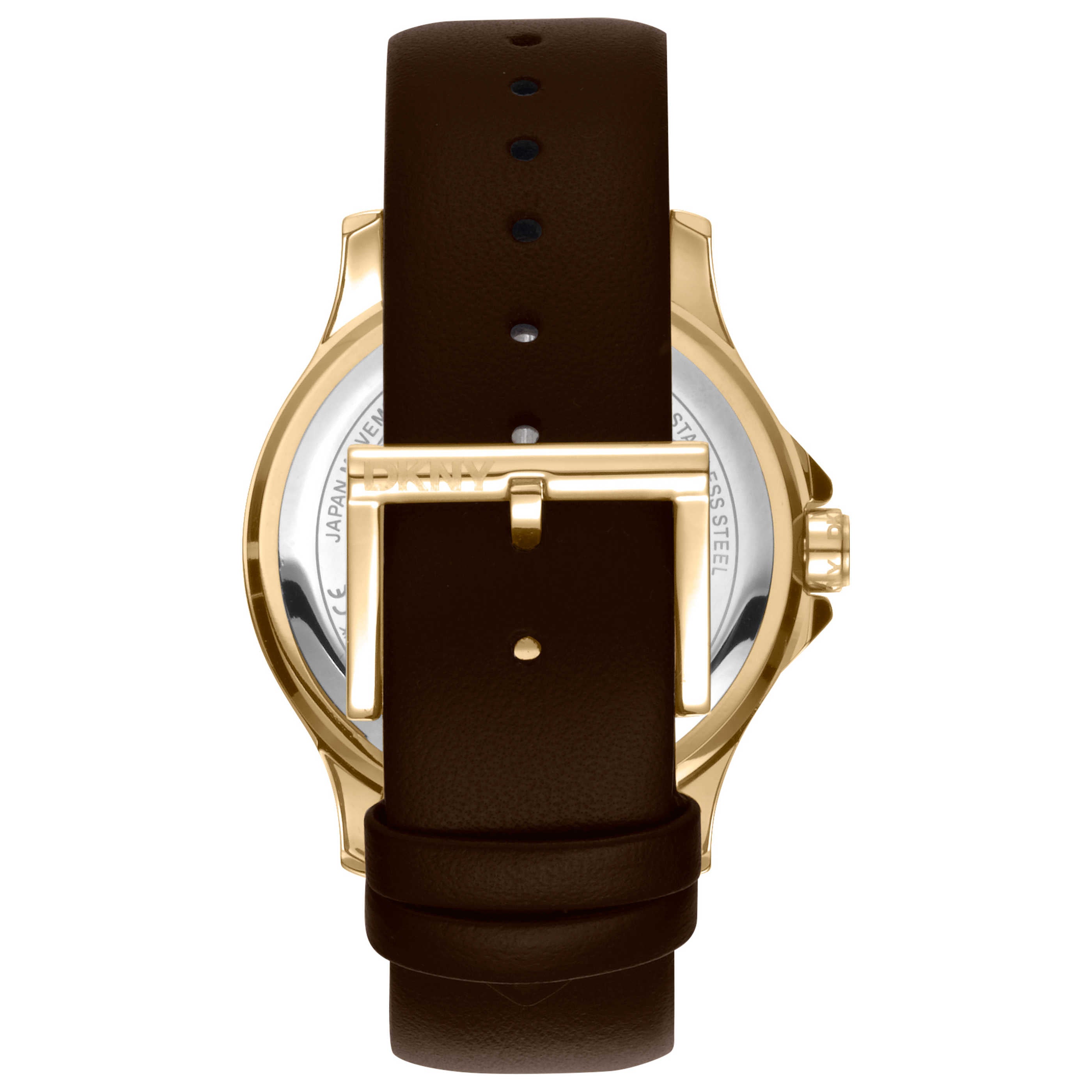 DKNY Crystal-Set Quartz Watch — Gold, view 2