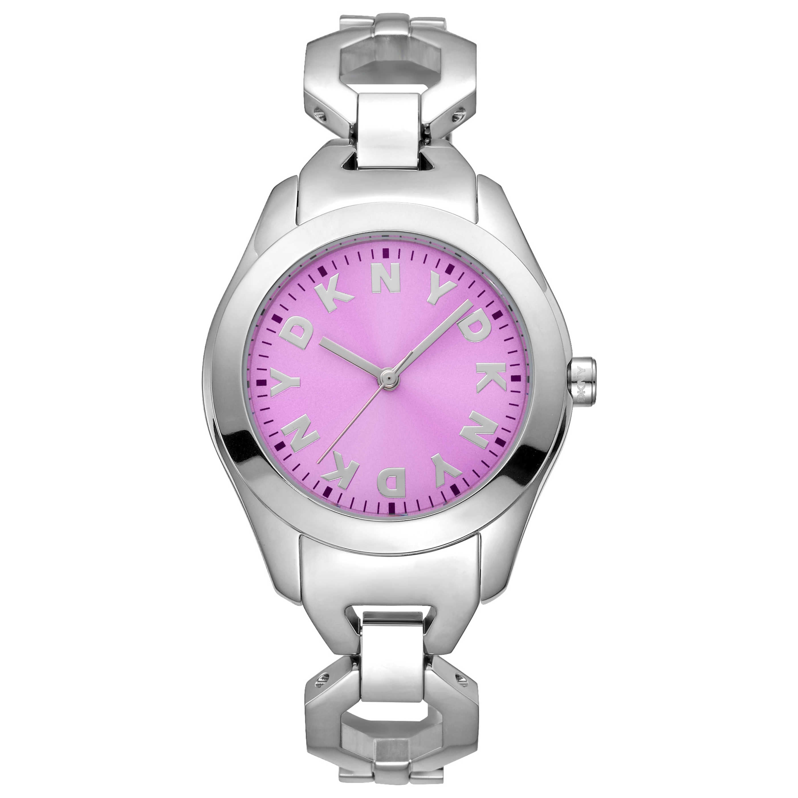 DKNY Logo Quartz Watch — Pink by DKNY