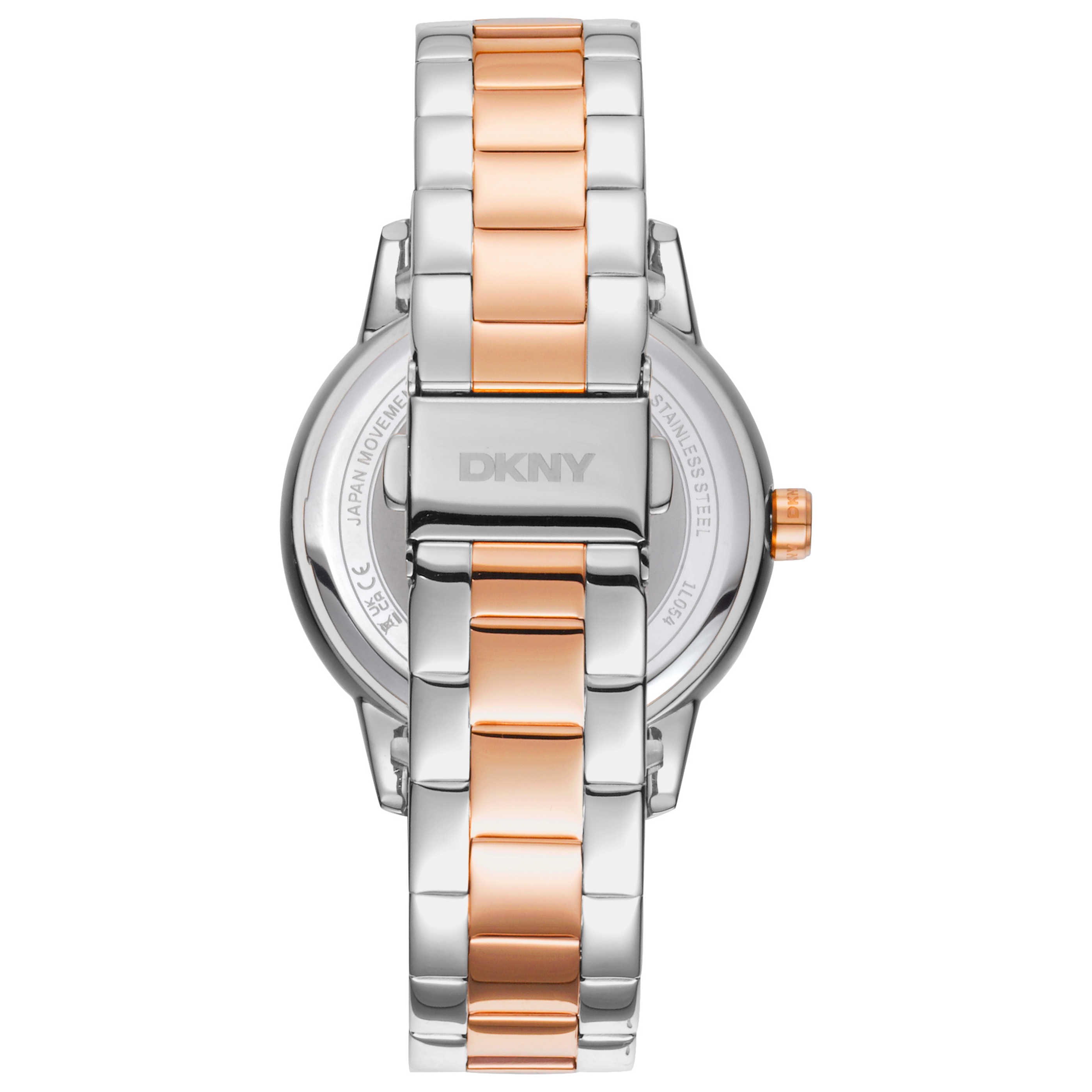 DKNY Two-Tone Chronograph Watch — Silver, view 2