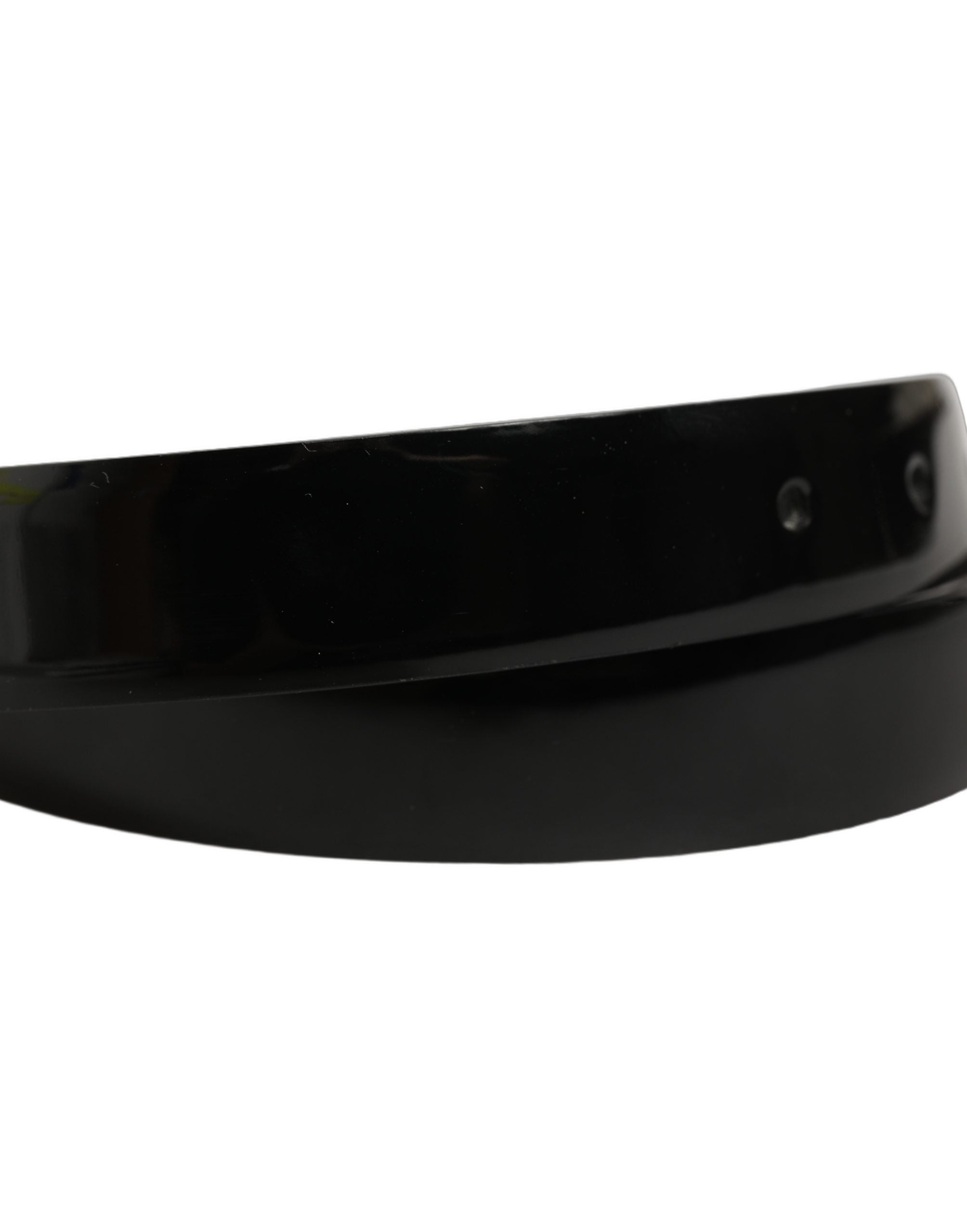 Dolce & Gabbana Classic Leather Belt — Black, view 5