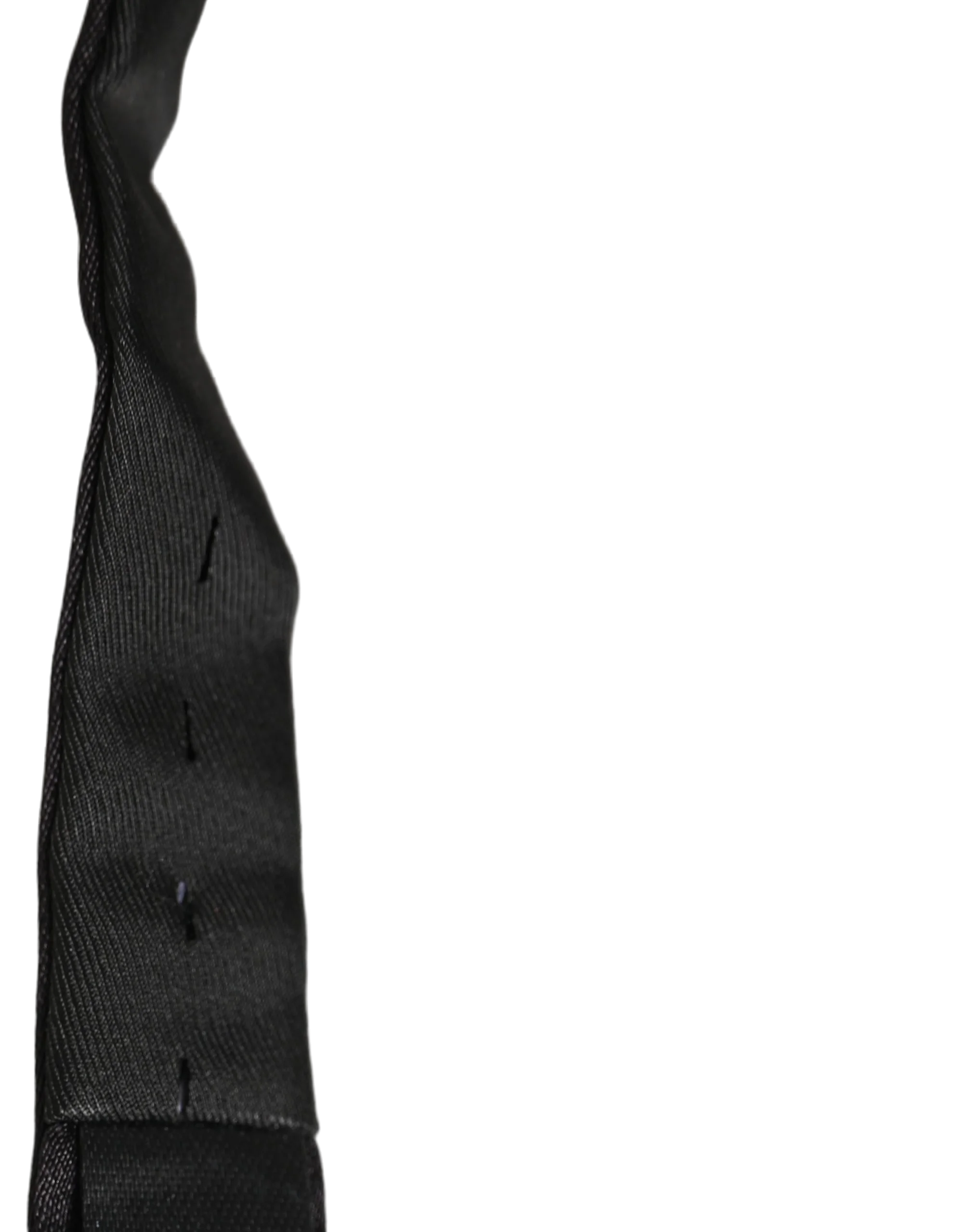 Dolce & Gabbana Silk Bow Tie — Black by Dolce Gabbana