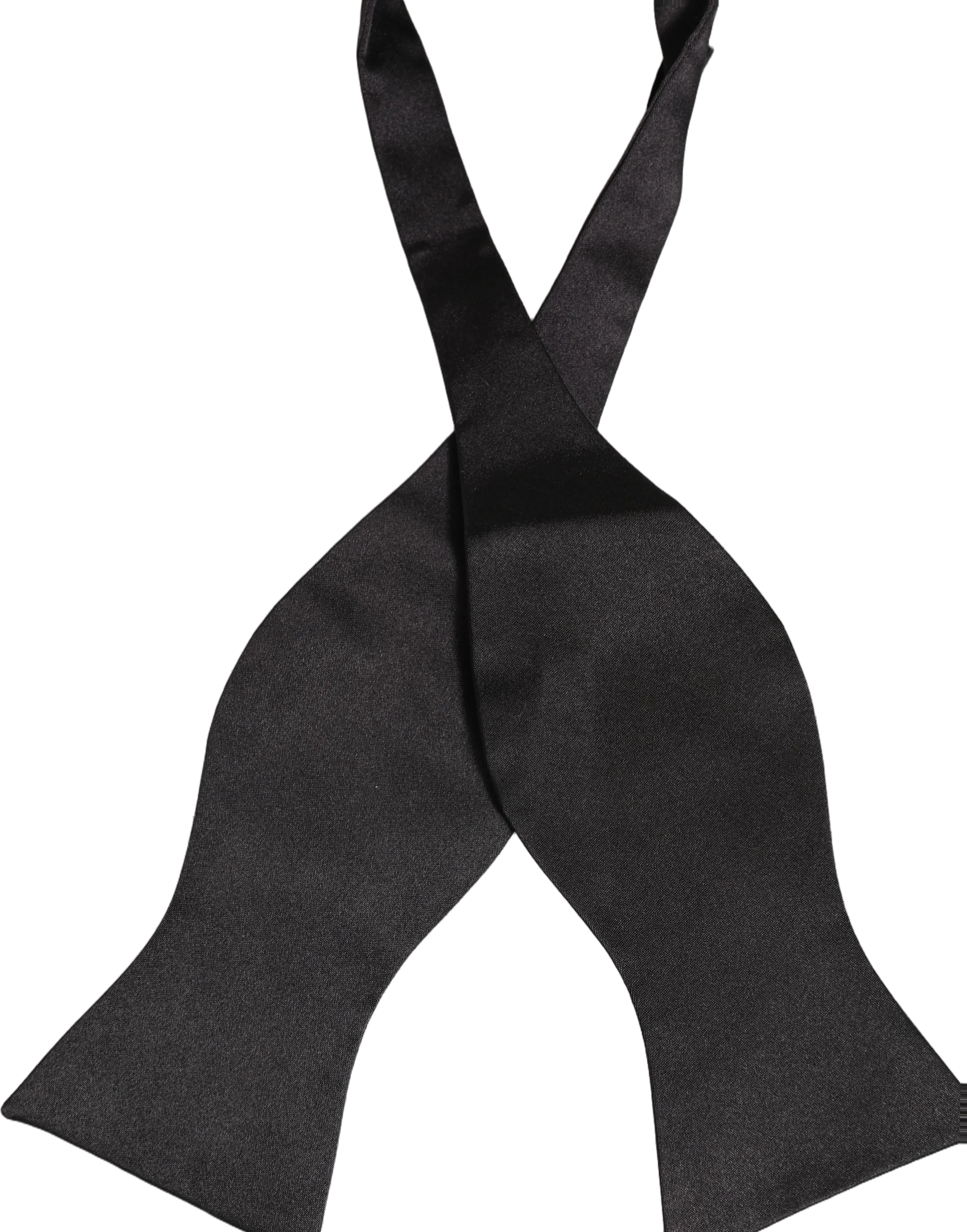 Dolce & Gabbana Silk Bow Tie — Black, view 3