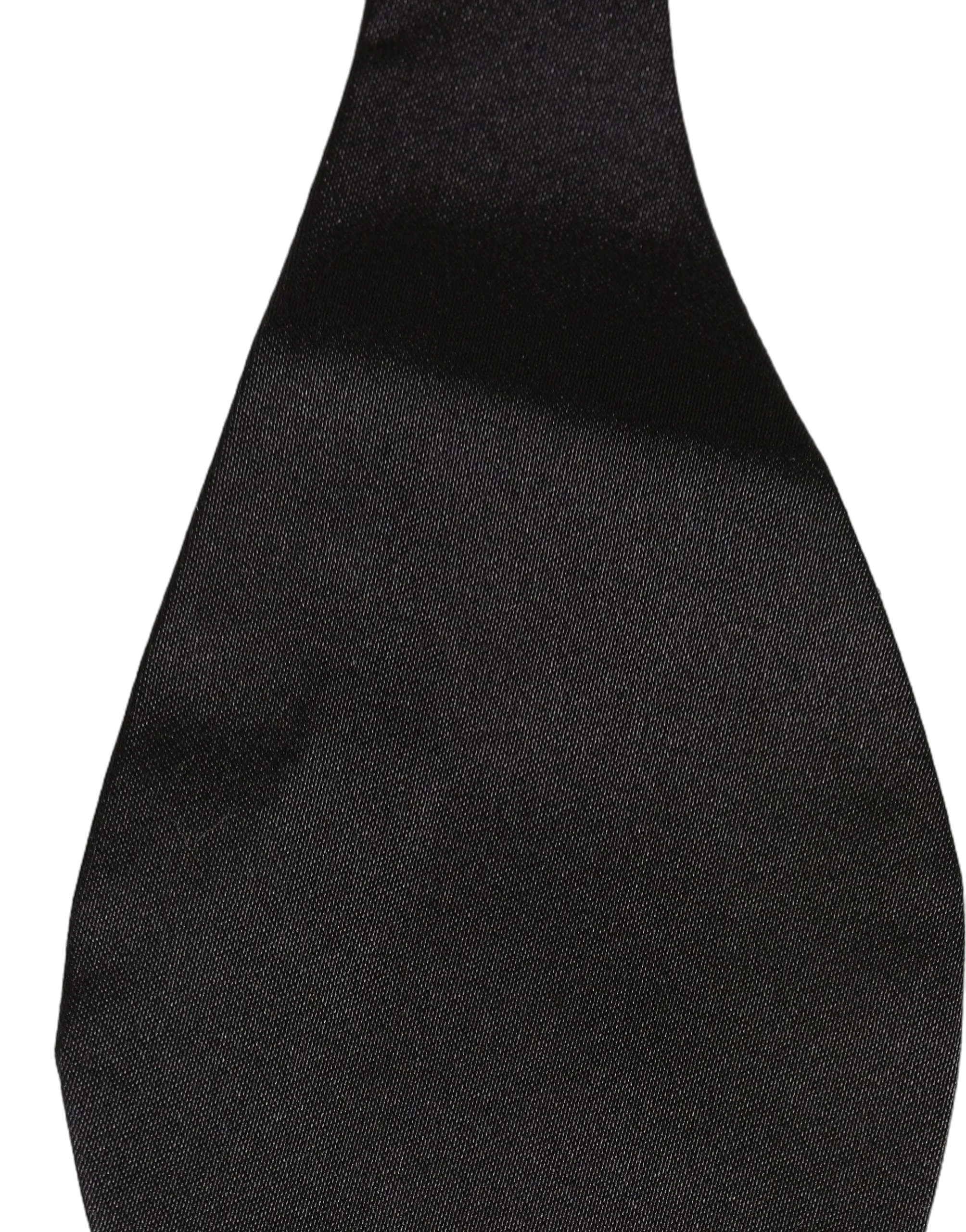 Dolce & Gabbana Silk Bow Tie — Black, view 4