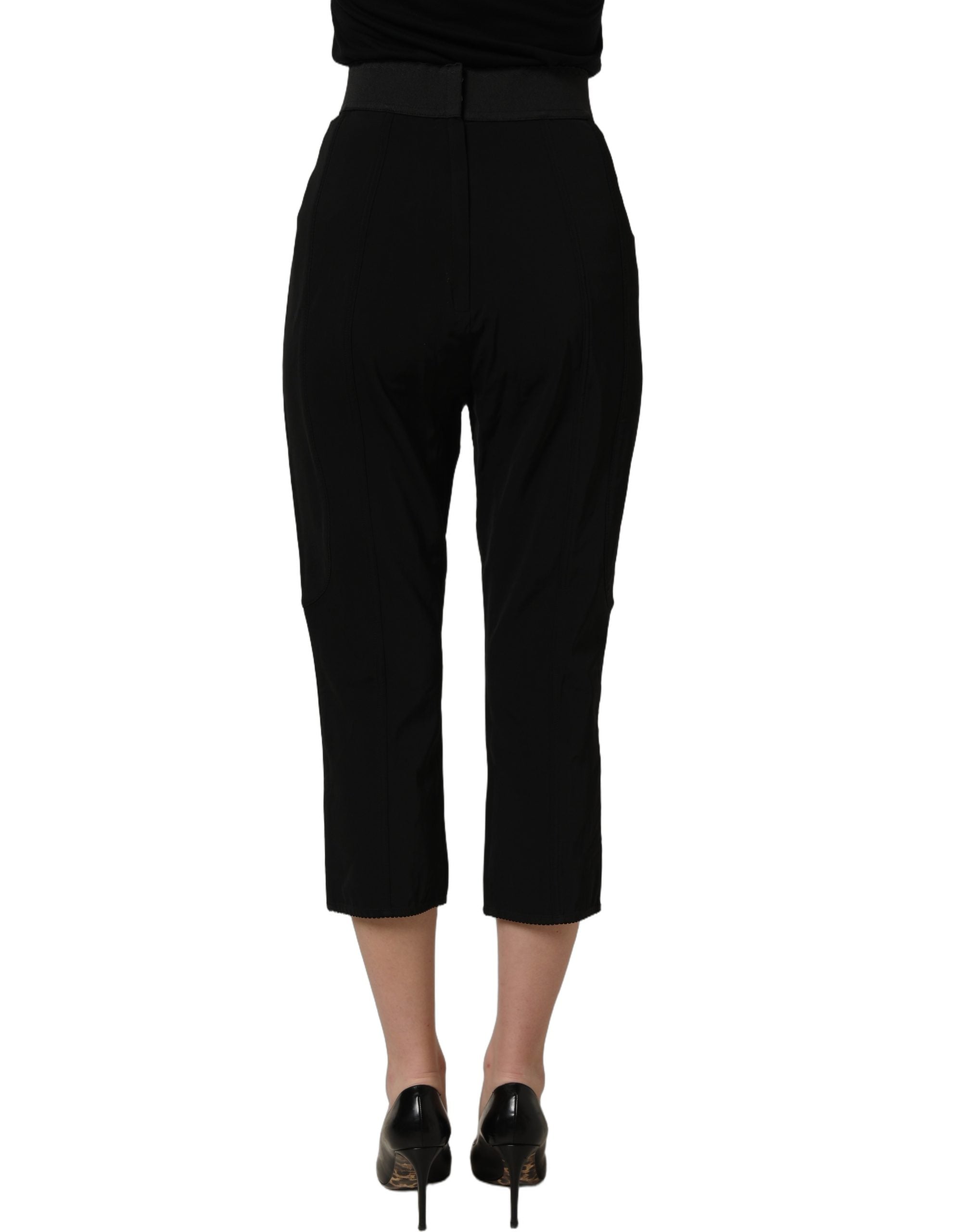 Dolce & Gabbana Capri Capris — Black, view 5