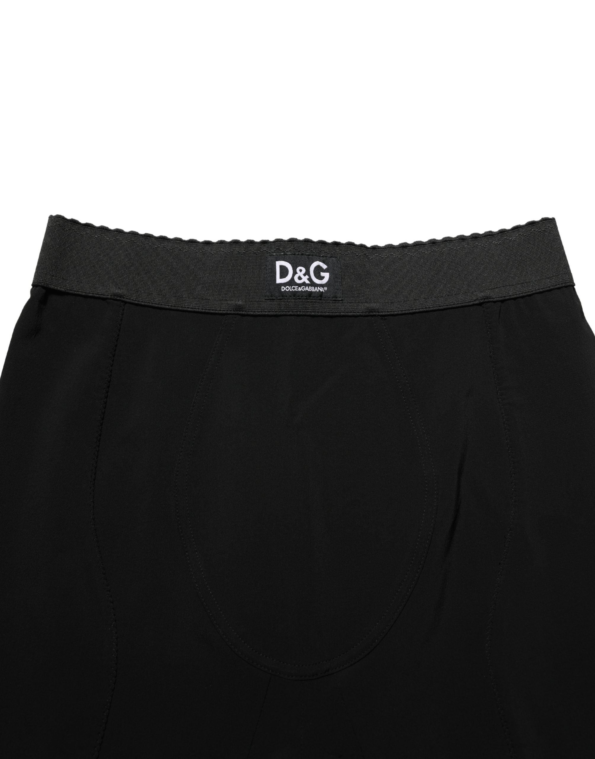 Dolce & Gabbana Capri Capris — Black, view 6