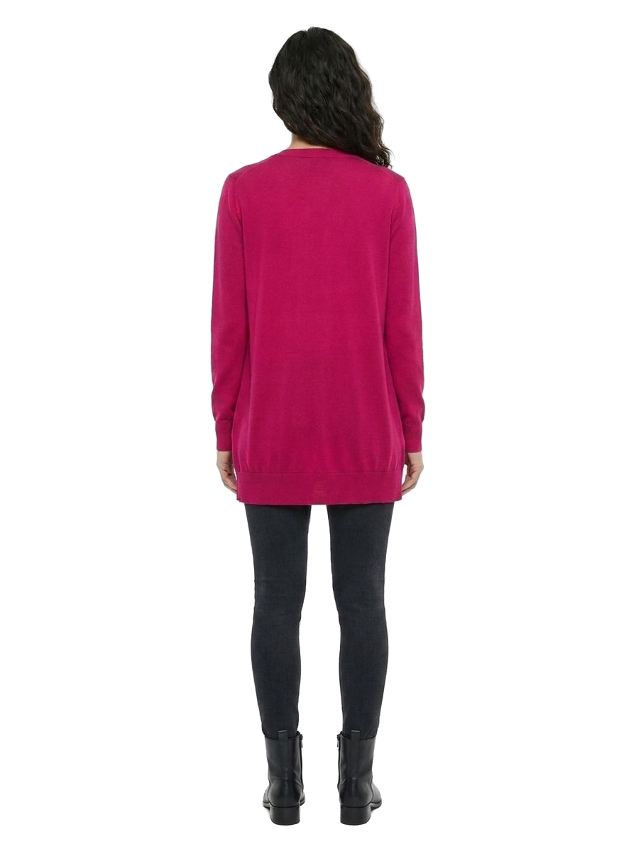 Dolce & Gabbana Silk Cardigan — Pink, view 2