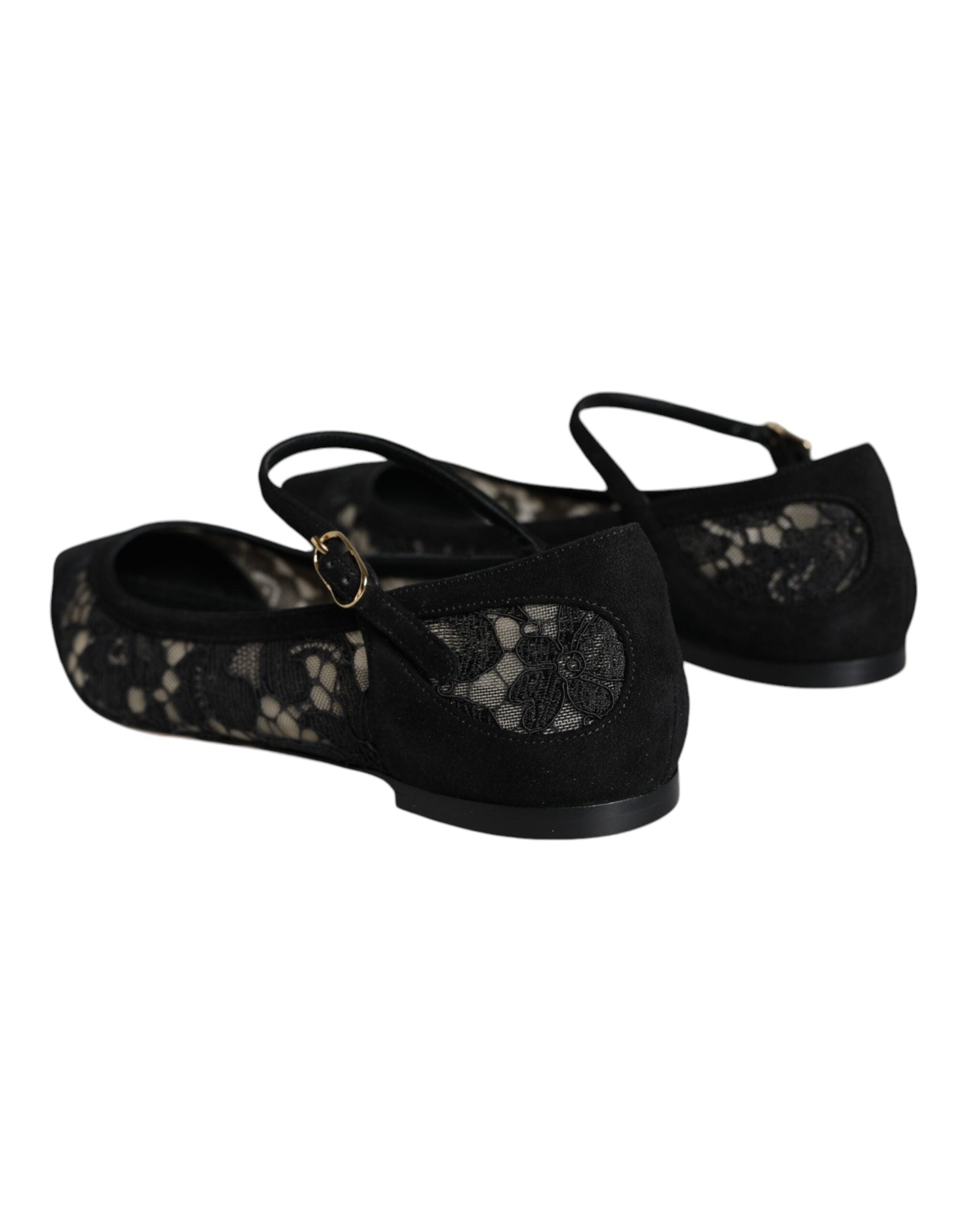 Dolce & Gabbana Bellucci Flat — Black, view 5