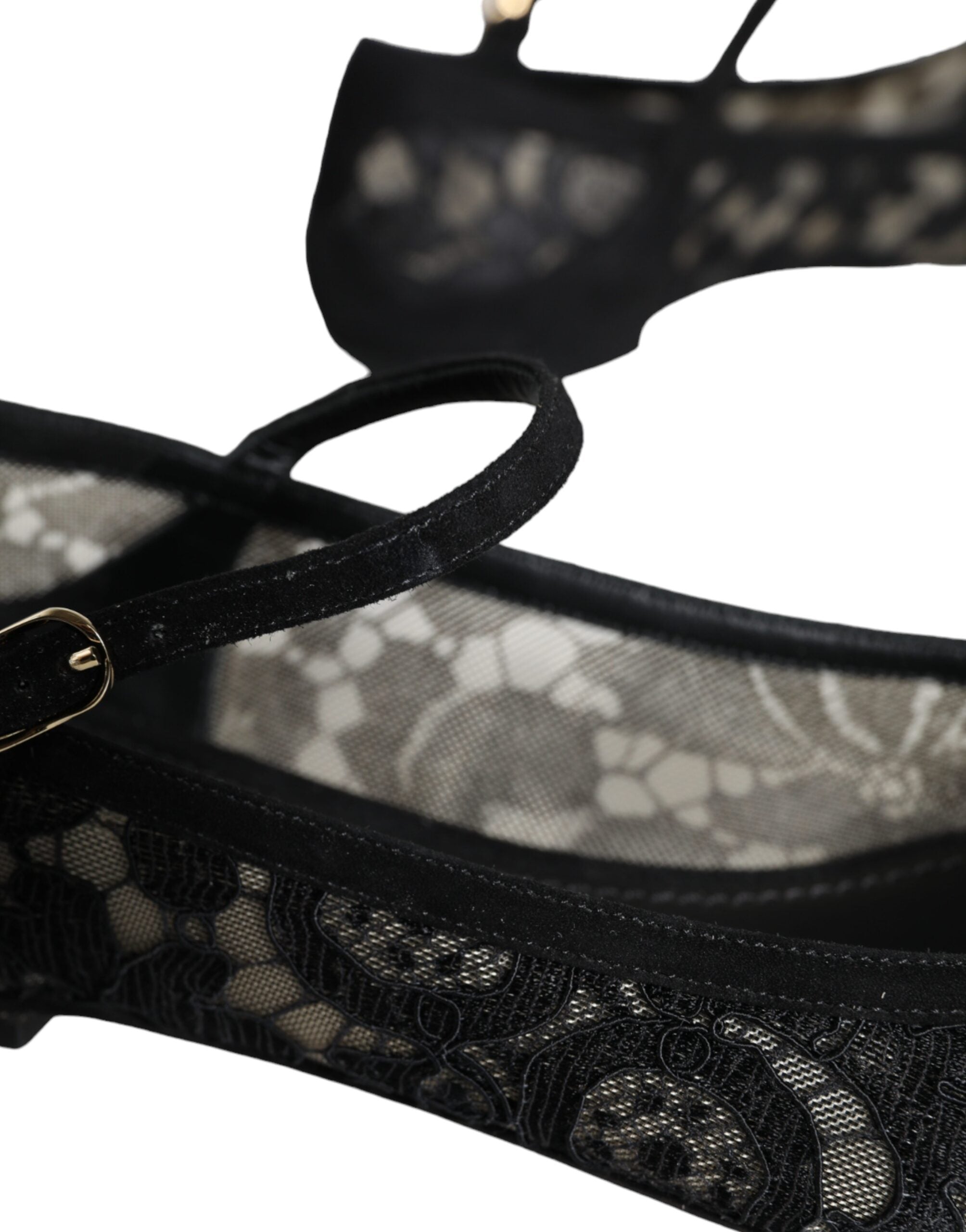 Dolce & Gabbana Bellucci Flat — Black, view 7