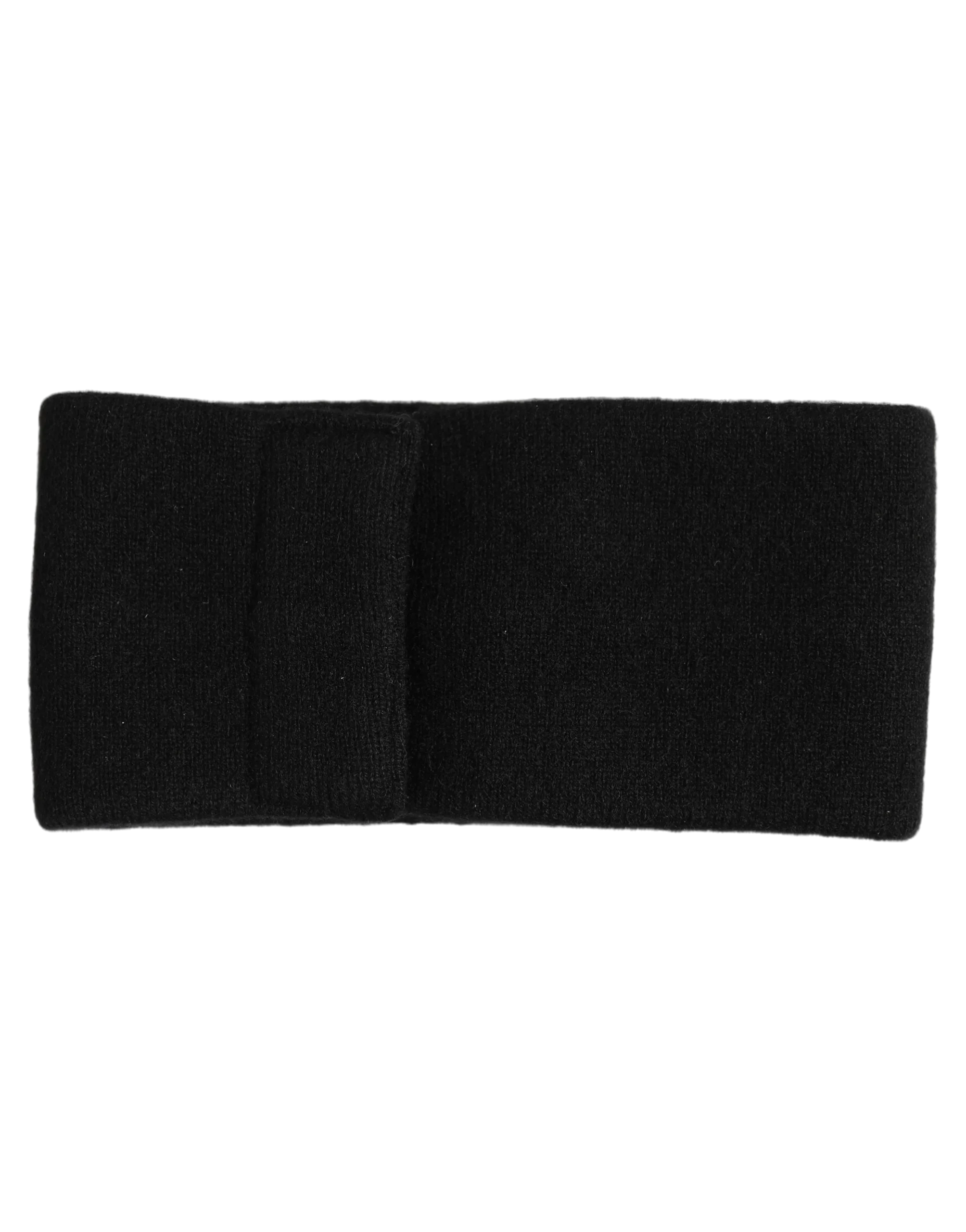 Dolce & Gabbana Cashmere Logo Headband Headband — Black, view 4