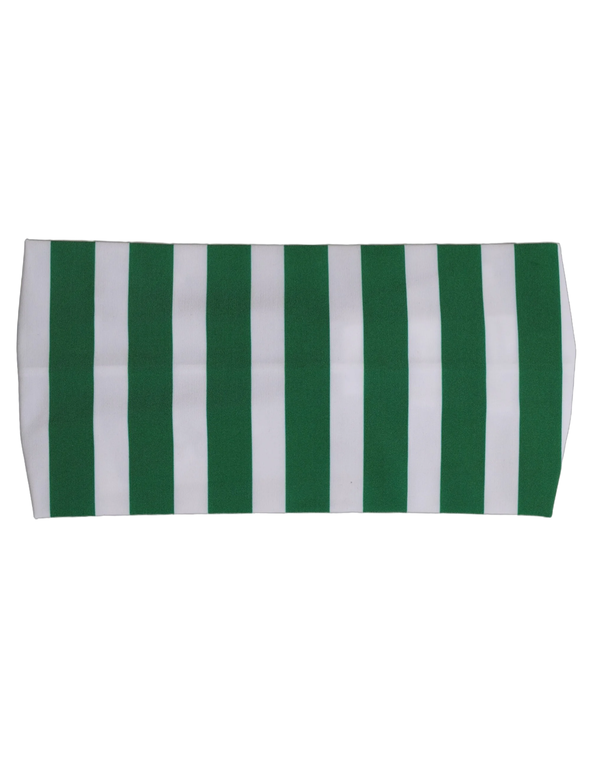 Dolce & Gabbana Color-Blocked Striped Nylon Headband — Green, view 2