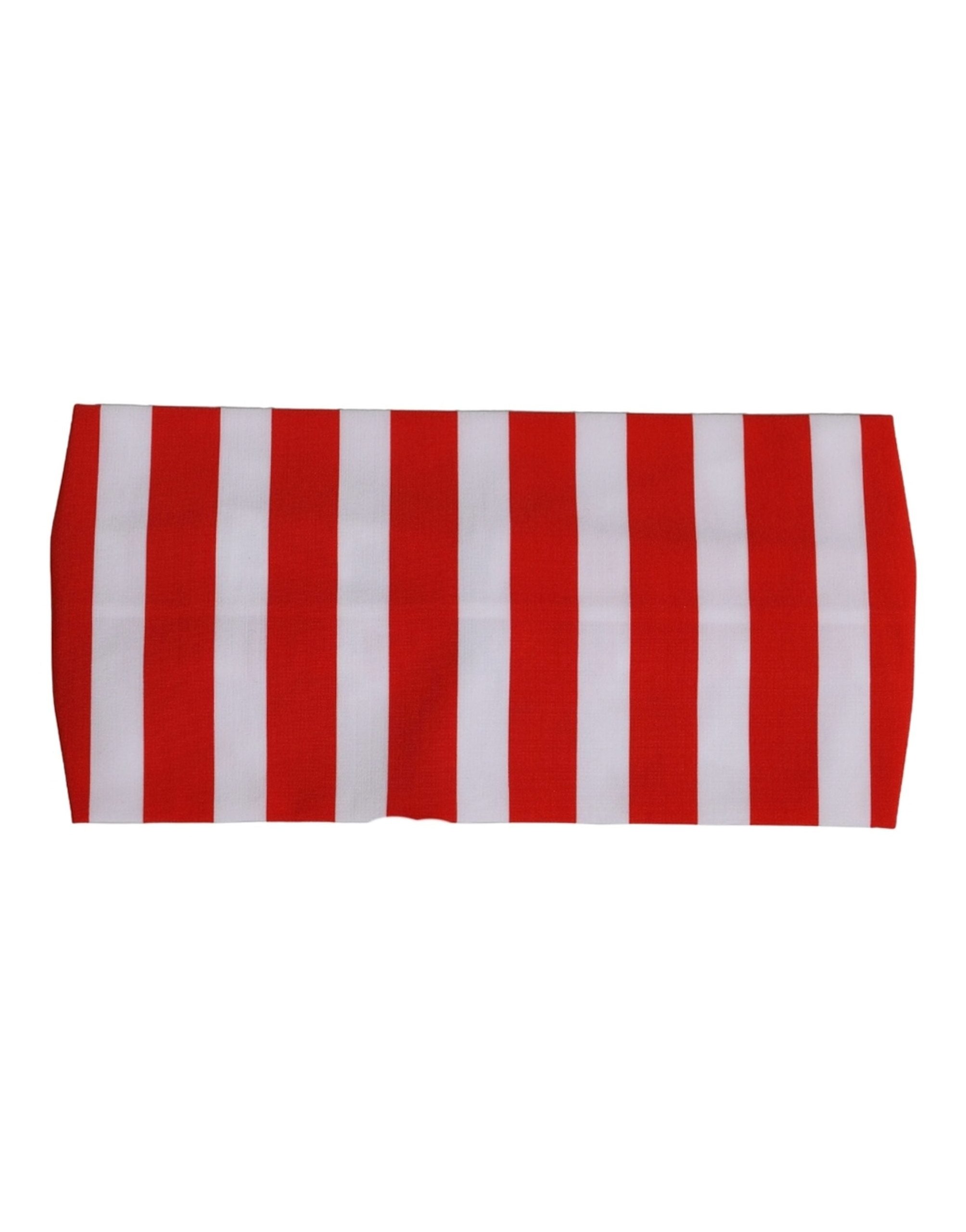 Dolce & Gabbana Red and White Striped Headband — Red, view 3
