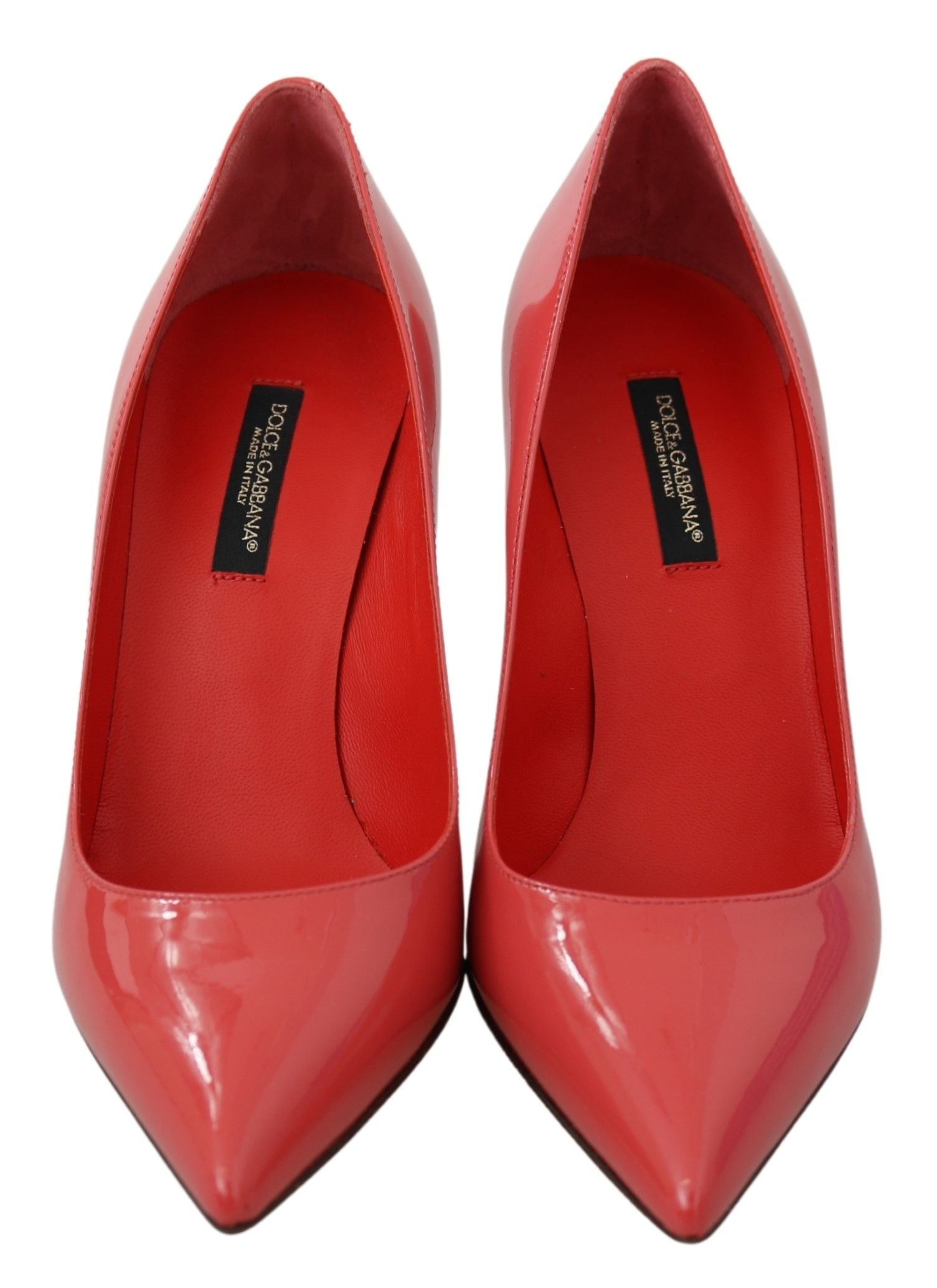 Dolce & Gabbana Patent Leather Heels — Pink, view 3