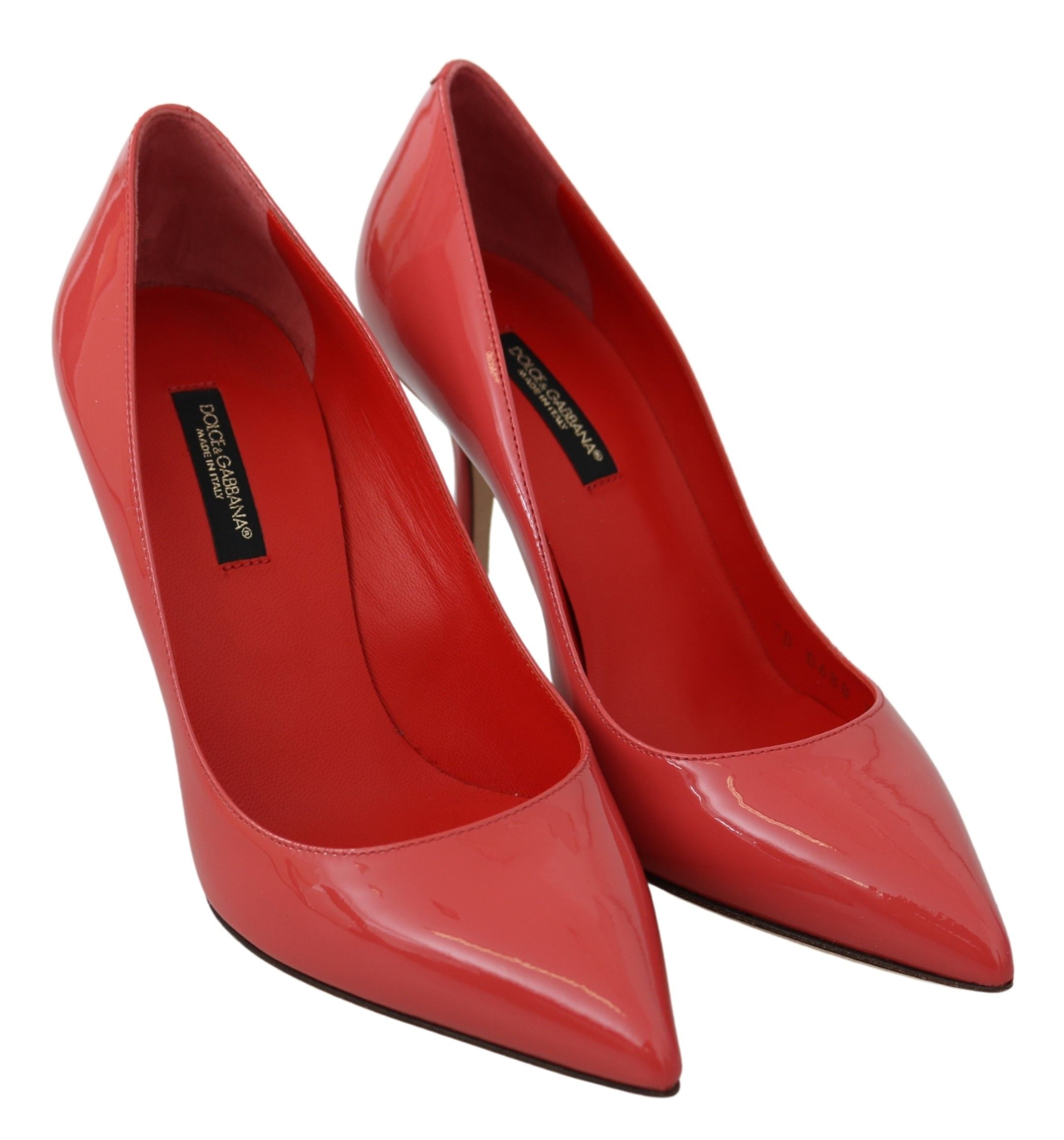 Dolce & Gabbana Patent Leather Heels — Pink, view 4