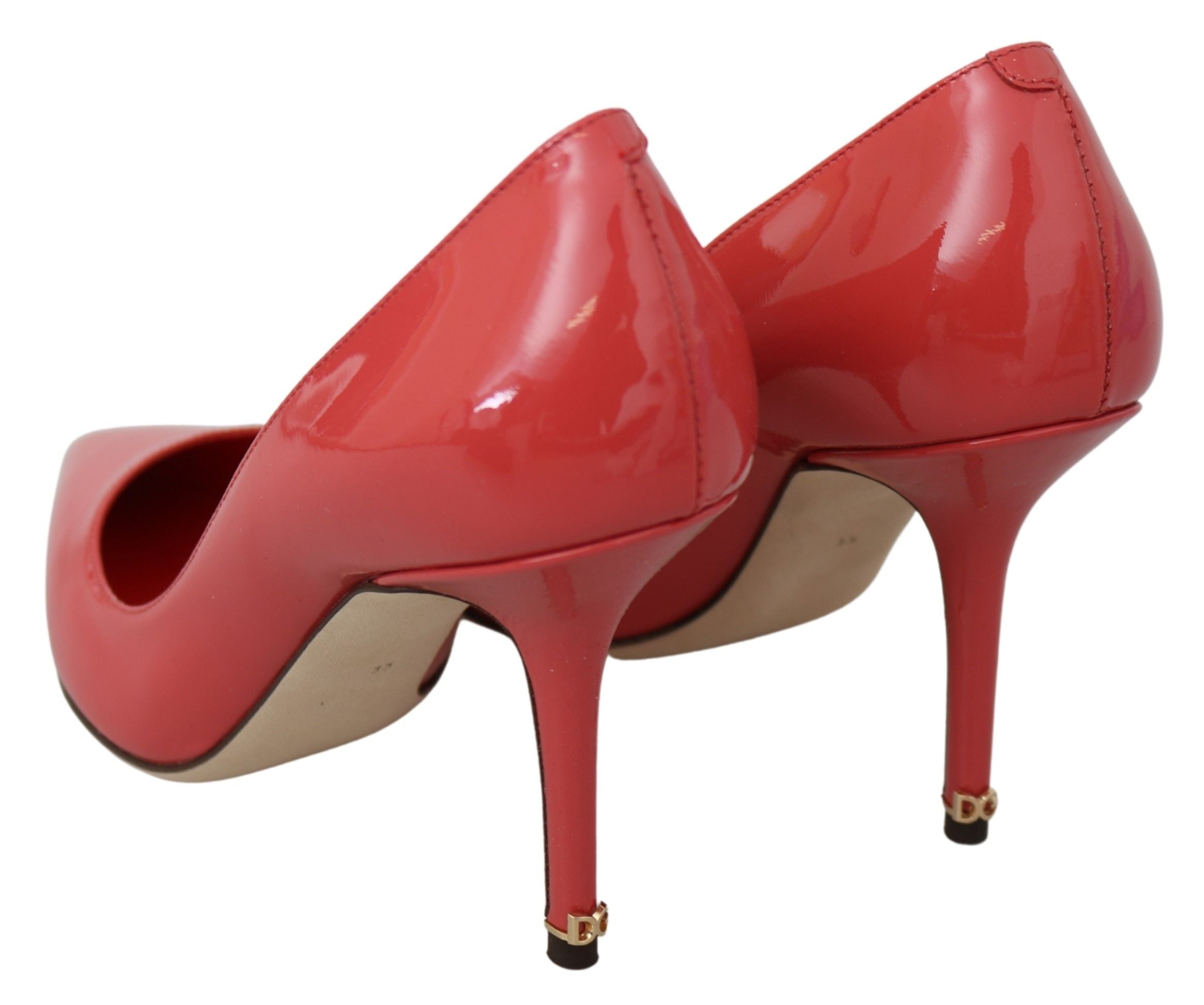 Dolce & Gabbana Patent Leather Heels — Pink, view 5