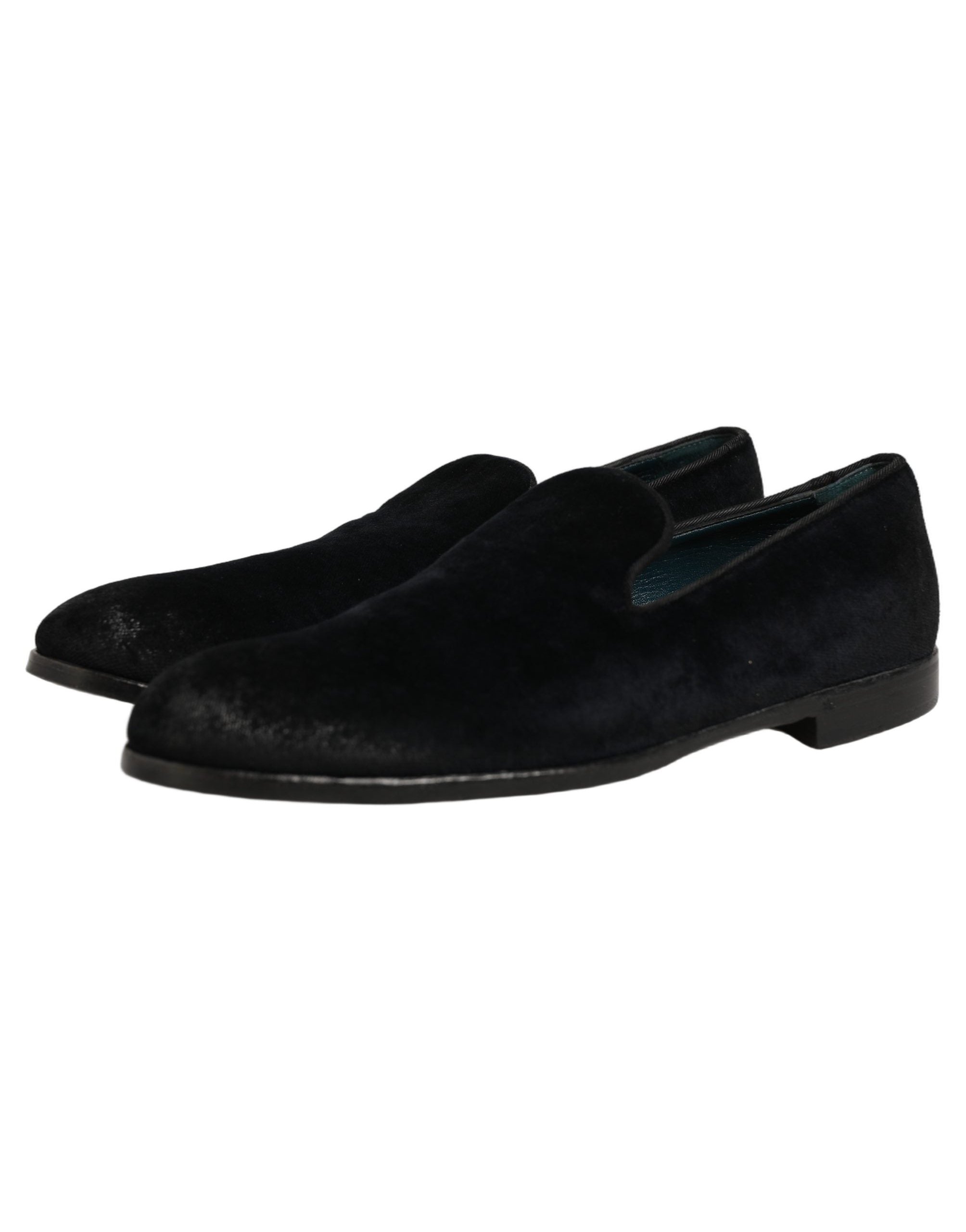 Dolce & Gabbana Suede Slip-On Loafer — Black, view 4