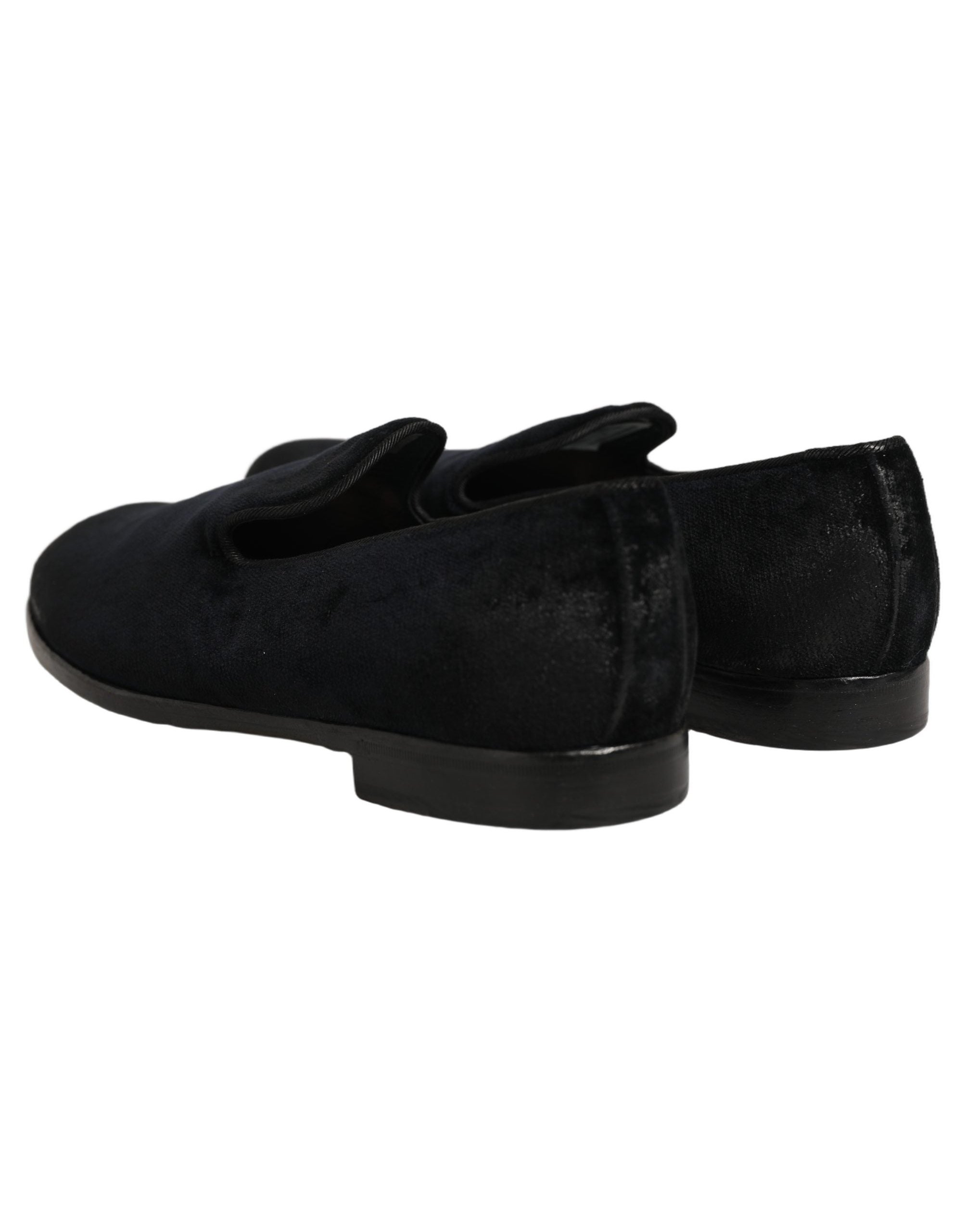 Dolce & Gabbana Suede Slip-On Loafer — Black, view 5