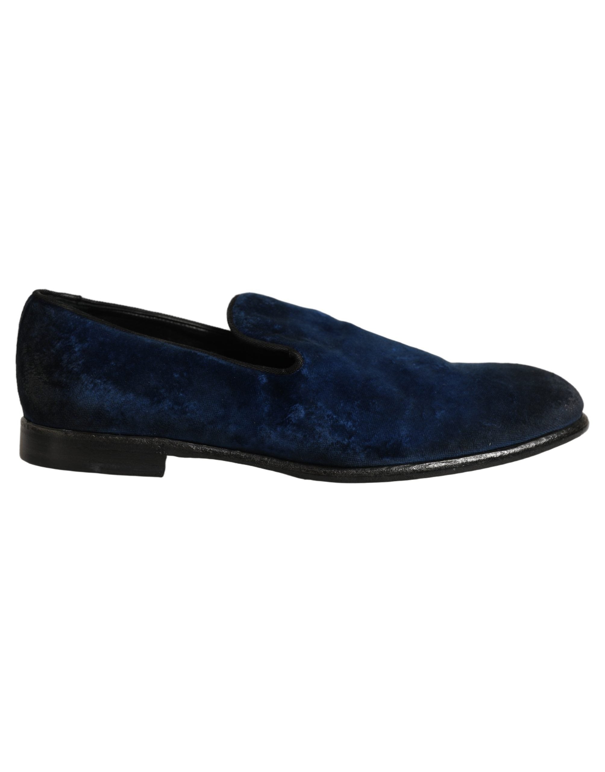 Dolce & Gabbana Suede Slip-On Loafer — Blue, view 7