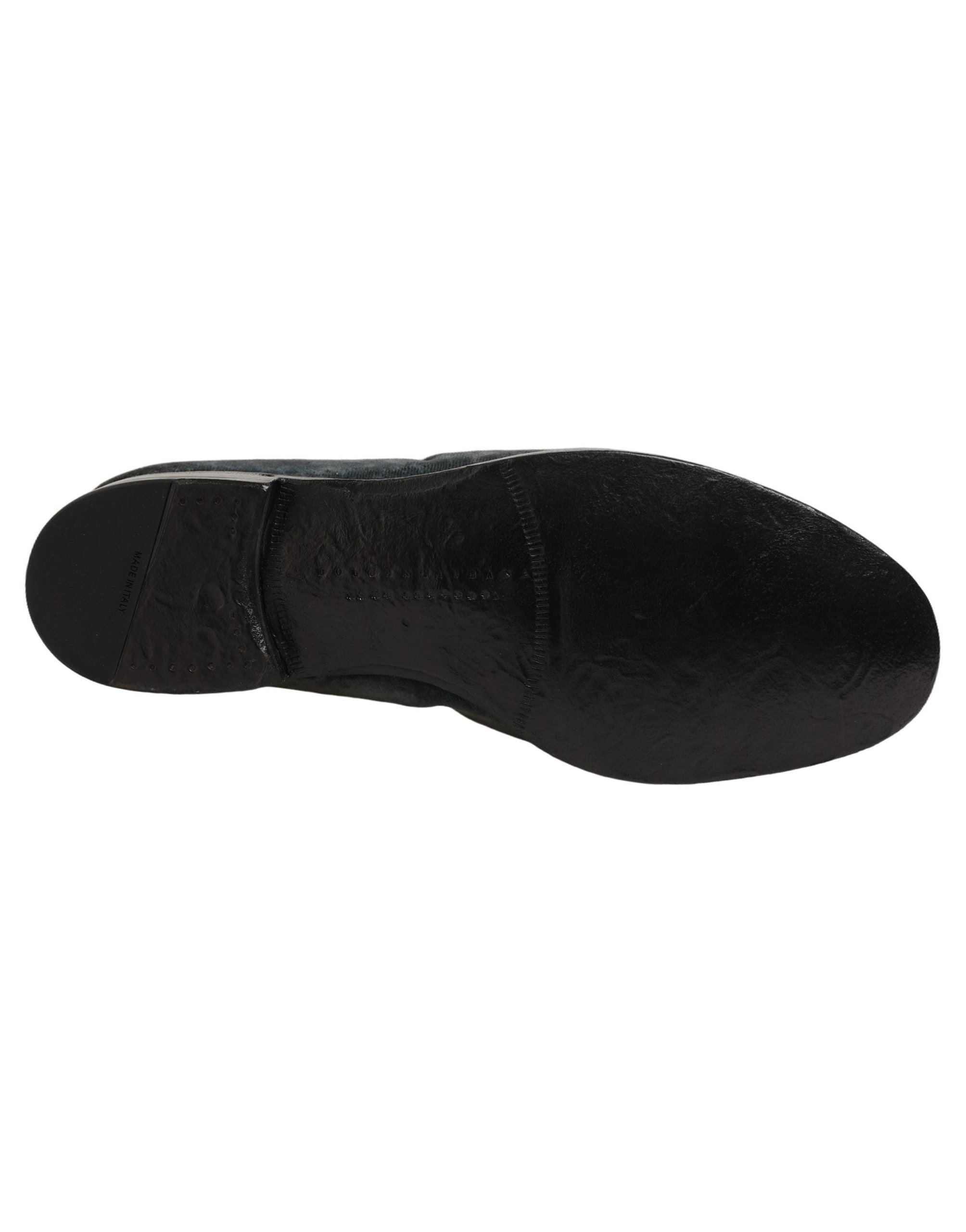 Dolce & Gabbana Suede Slip-On Loafers — Blue by Dolce Gabbana