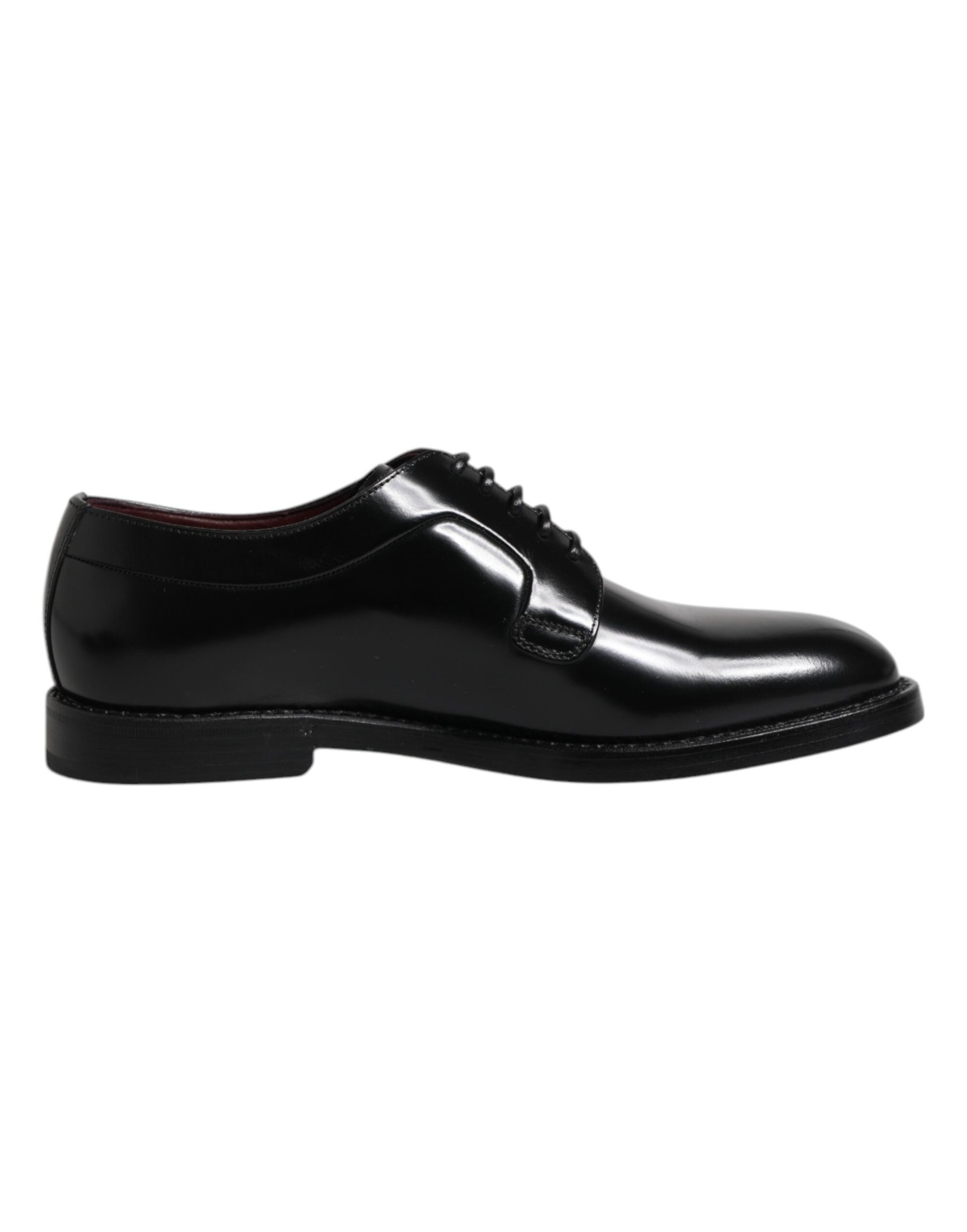 Dolce & Gabbana Calfskin Leather Oxford — Black by Dolce Gabbana