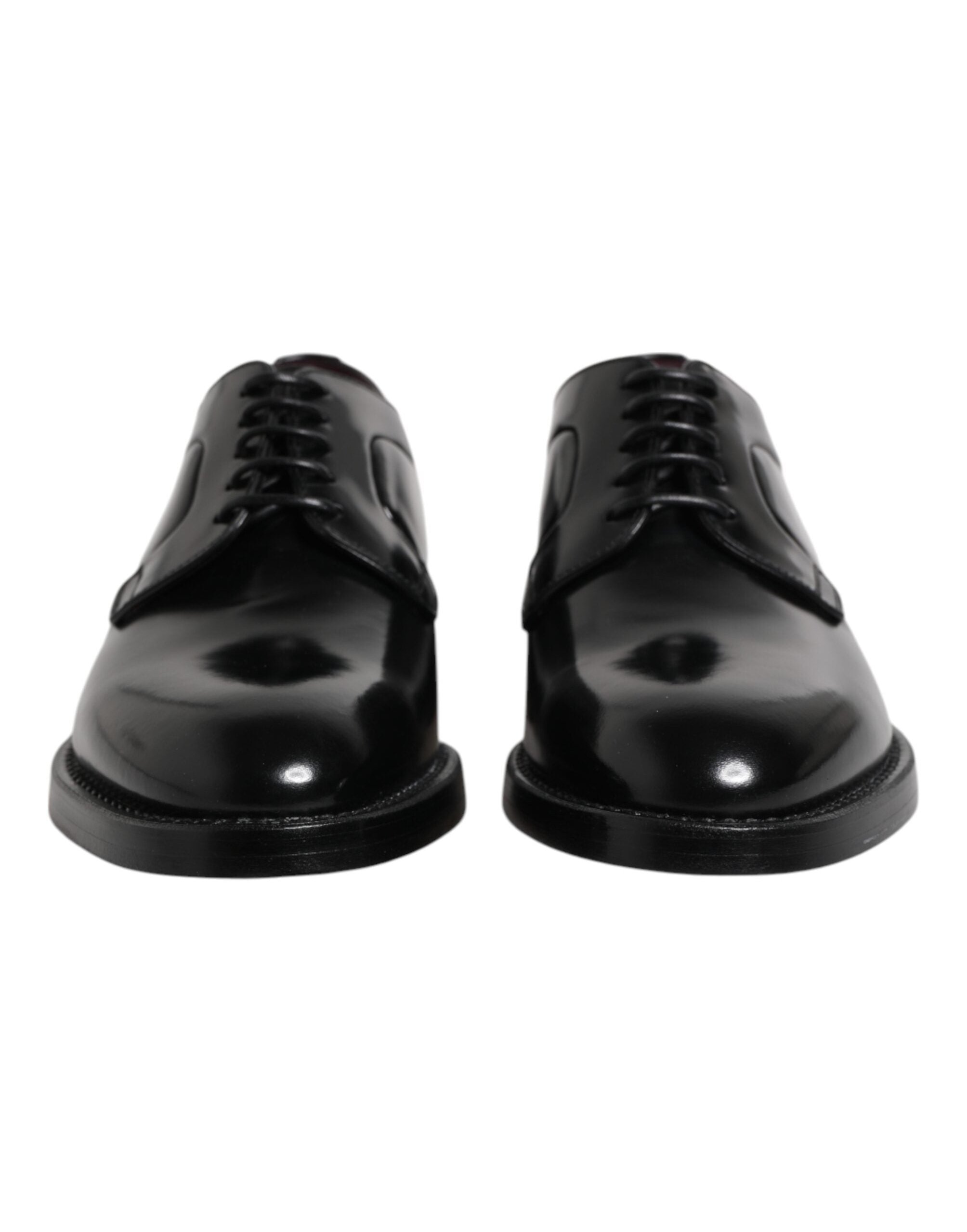 Dolce & Gabbana Calfskin Leather Oxford — Black, view 2