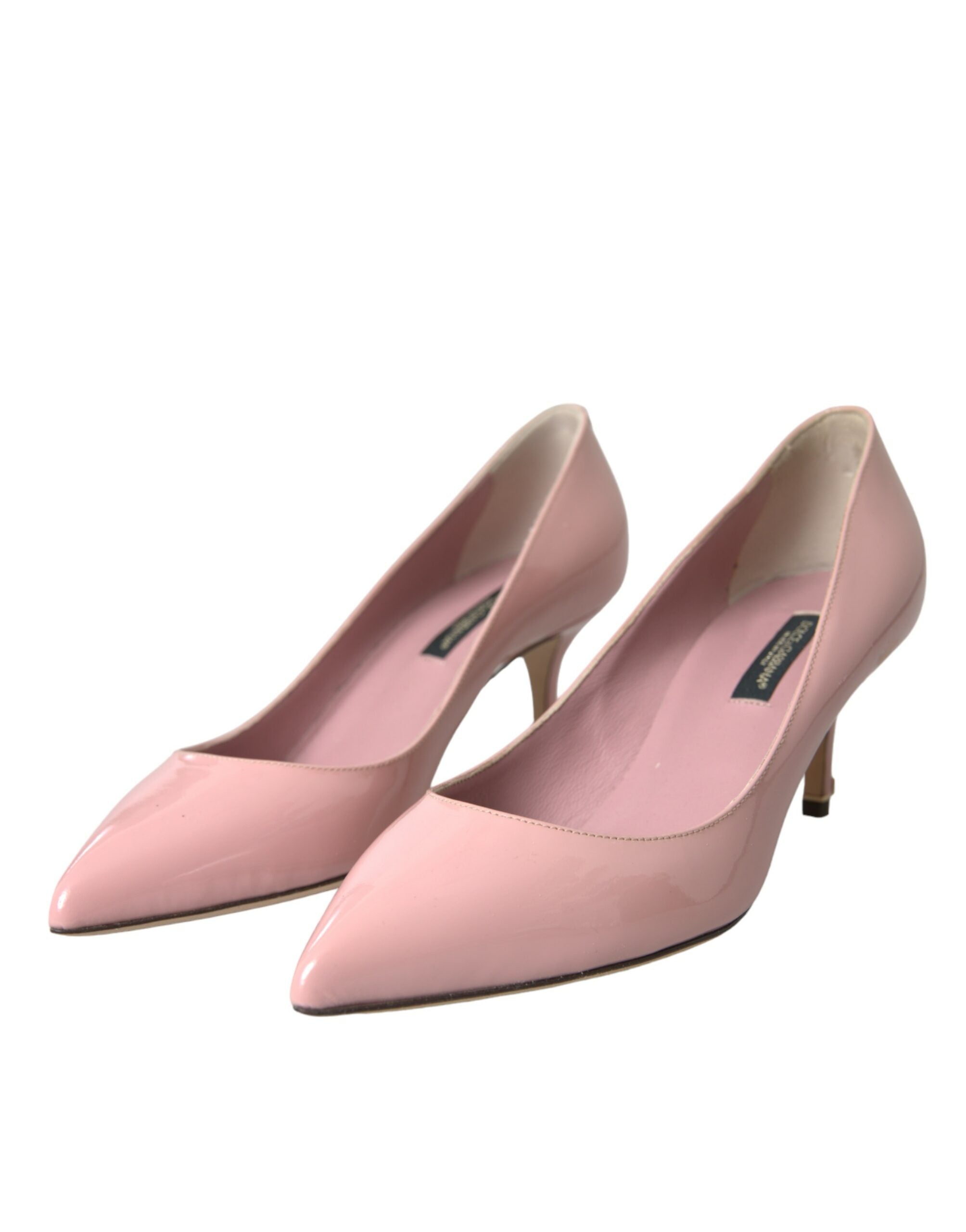 Dolce & Gabbana Patent Leather Pump — Pink, view 2