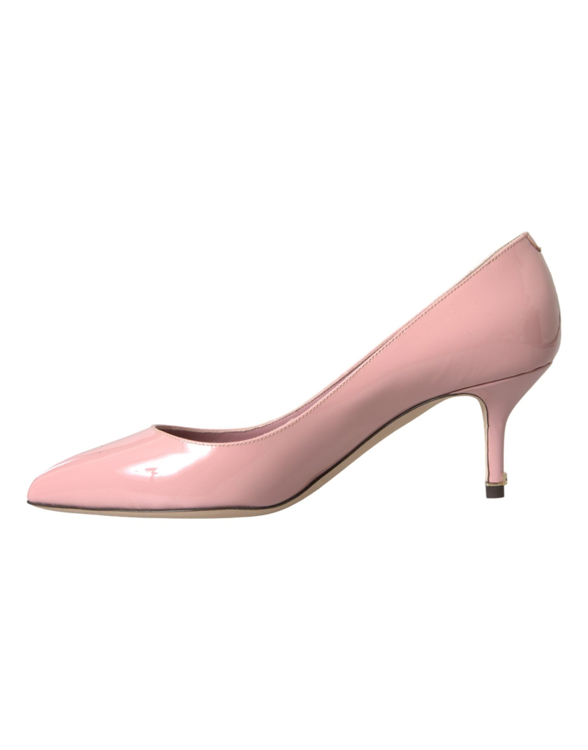 Dolce & Gabbana Patent Leather Pump — Pink, view 4